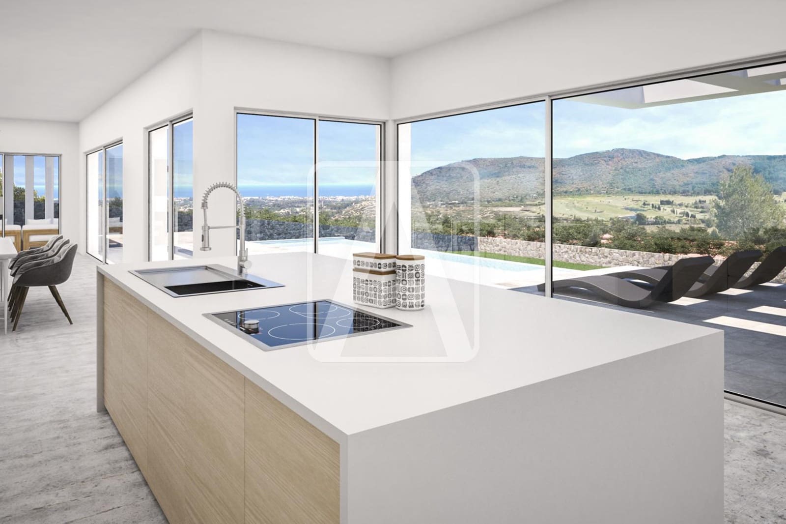 4 makuuhuone Huvila myytävänä paikassa Javea / Xabia mukana uima-altaan 
autotalli - 1 170 000 € (Ref: 6961690)