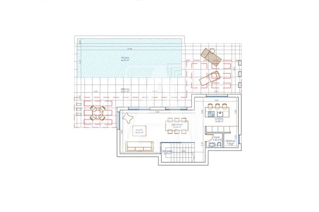 4 makuuhuone Huvila myytävänä paikassa Javea / Xàbia mukana uima-altaan 
autotalli - 1 170 000 € (Ref: 6961690)
