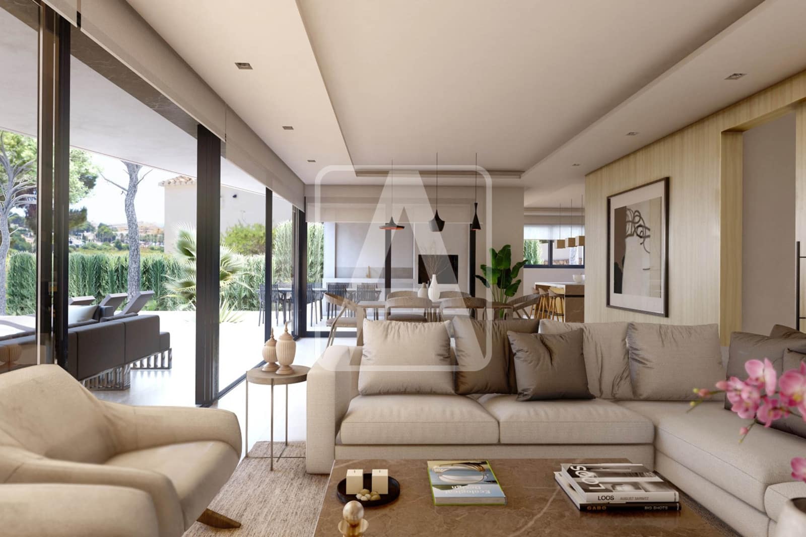 4 makuuhuone Huvila myytävänä paikassa Moraira mukana uima-altaan 
autotalli - 1 995 000 € (Ref: 7170939)