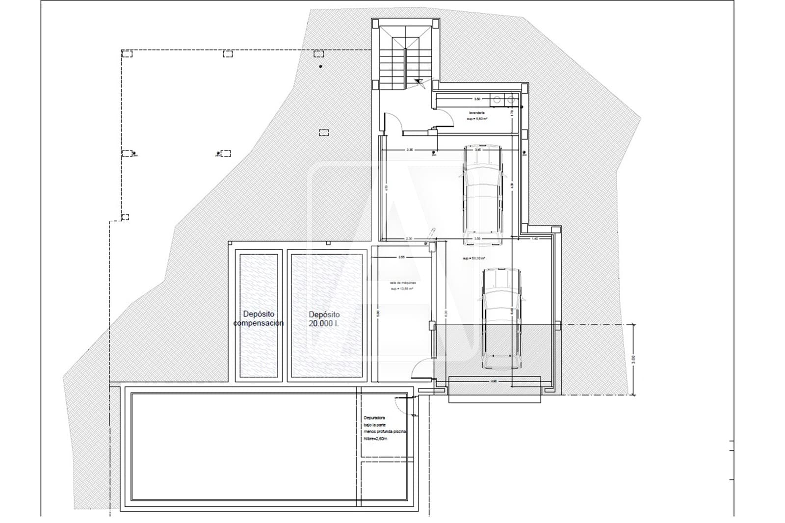 4 makuuhuone Huvila myytävänä paikassa Moraira mukana uima-altaan 
autotalli - 1 995 000 € (Ref: 7170939)