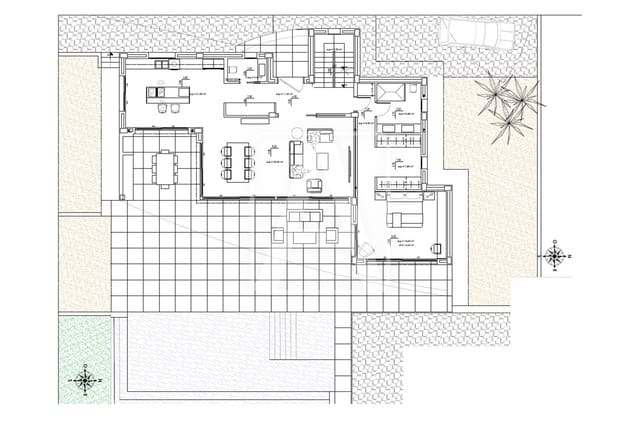 4 makuuhuone Huvila myytävänä paikassa Moraira, Teulada-Moraira mukana uima-altaan 
autotalli - 1 995 000 € (Ref: 7170939)