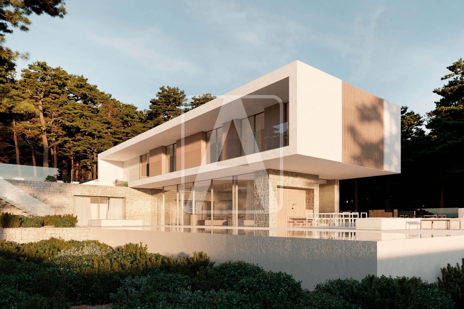 4 makuuhuone Huvila myytävänä paikassa Moraira mukana uima-altaan 
autotalli - 1 990 000 € (Ref: 7170940)