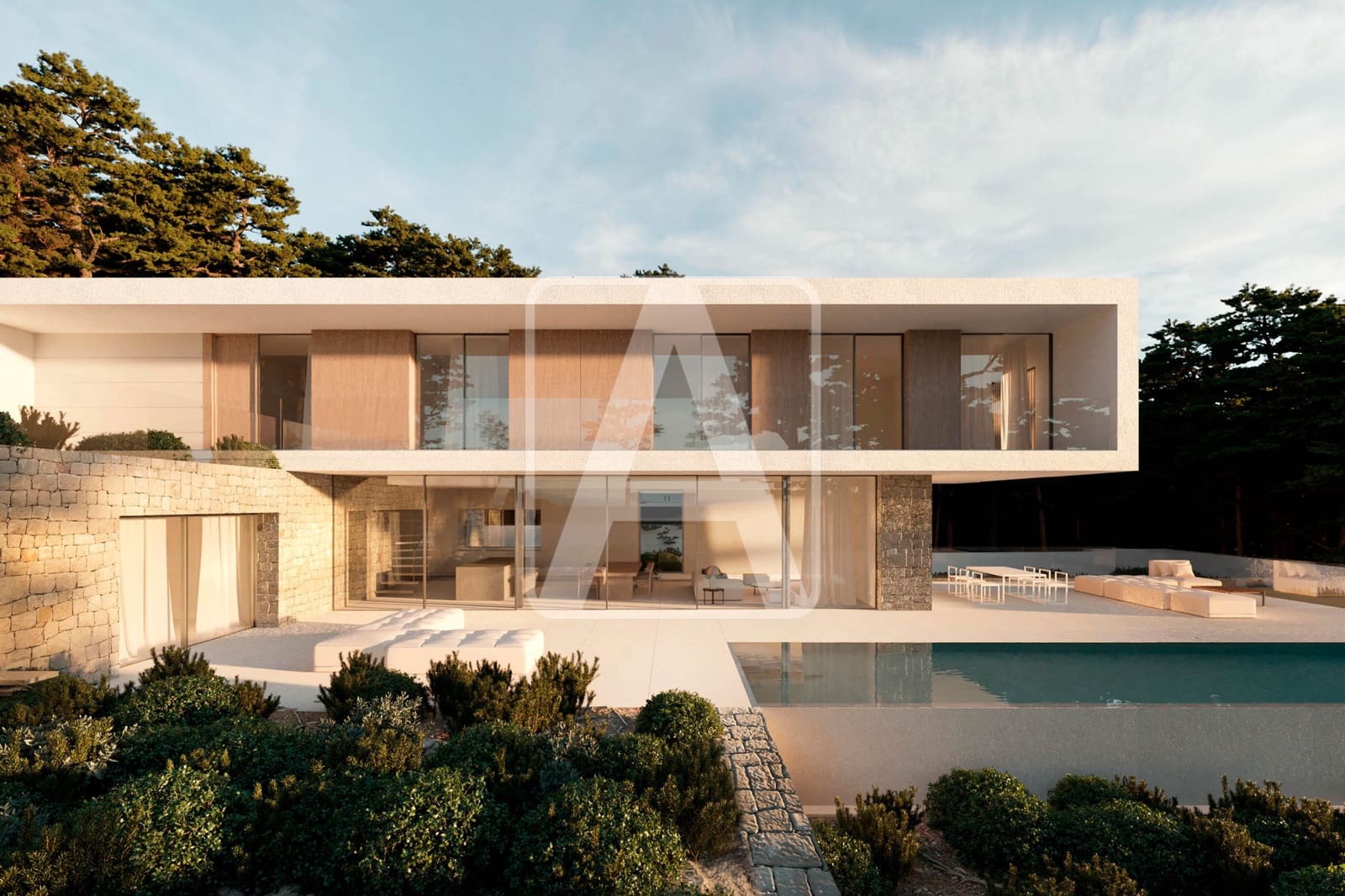 4 makuuhuone Huvila myytävänä paikassa Moraira mukana uima-altaan 
autotalli - 1 990 000 € (Ref: 7170940)