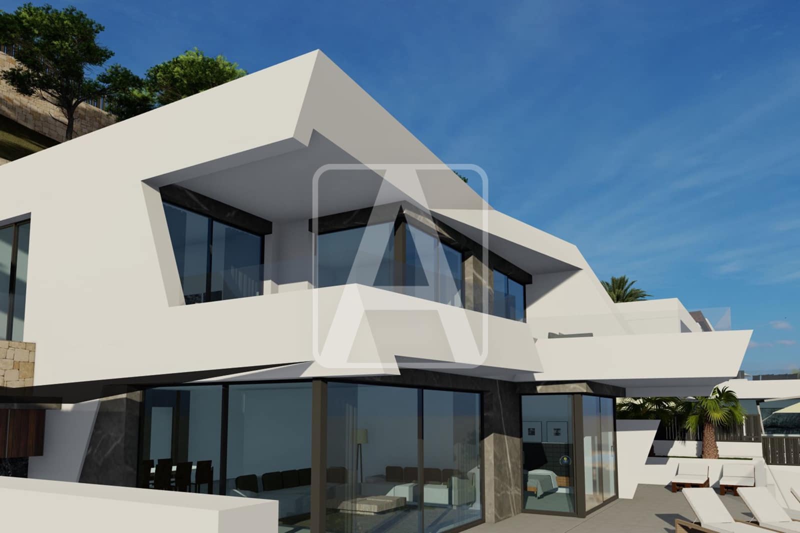 4 Zimmer Villa zu verkaufen in Calpe / Calp mit Pool Garage - 1.690.000 € (Ref: 7182090)