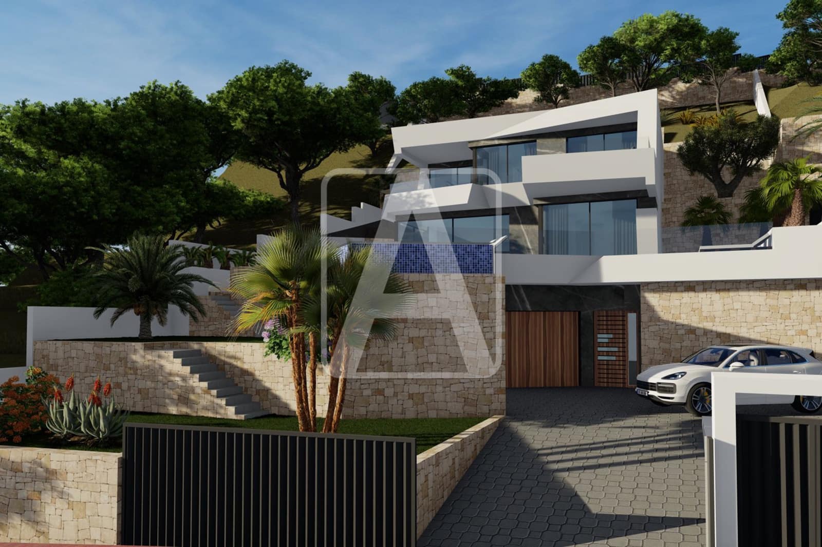 4 Zimmer Villa zu verkaufen in Calpe / Calp mit Pool Garage - 1.690.000 € (Ref: 7182090)