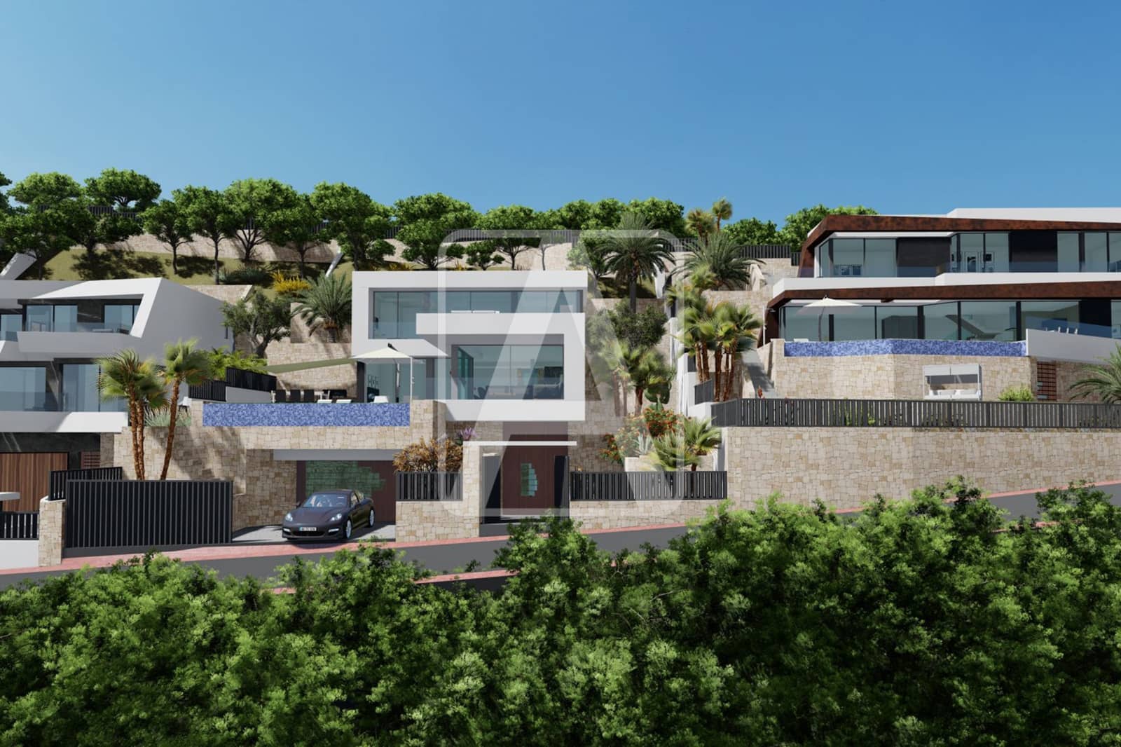 4 Zimmer Villa zu verkaufen in Calpe / Calp mit Pool Garage - 1.690.000 € (Ref: 7182090)