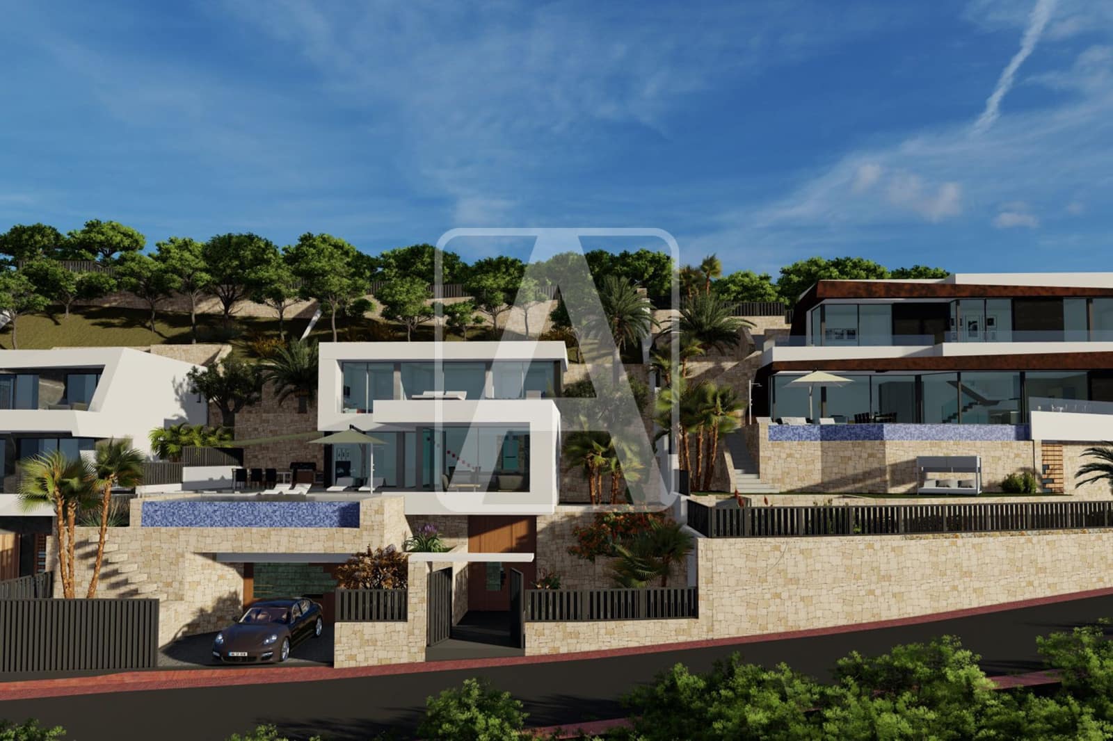 4 Zimmer Villa zu verkaufen in Calpe / Calp mit Pool Garage - 1.690.000 € (Ref: 7182090)