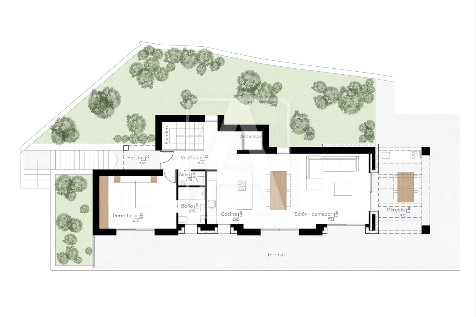 3 makuuhuone Huvila myytävänä paikassa Benissa mukana uima-altaan 
autotalli - 1 595 000 € (Ref: 7329123)