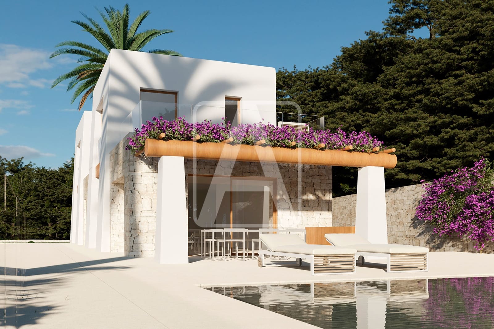 3 makuuhuone Huvila myytävänä paikassa Benissa mukana uima-altaan 
autotalli - 1 595 000 € (Ref: 7329123)