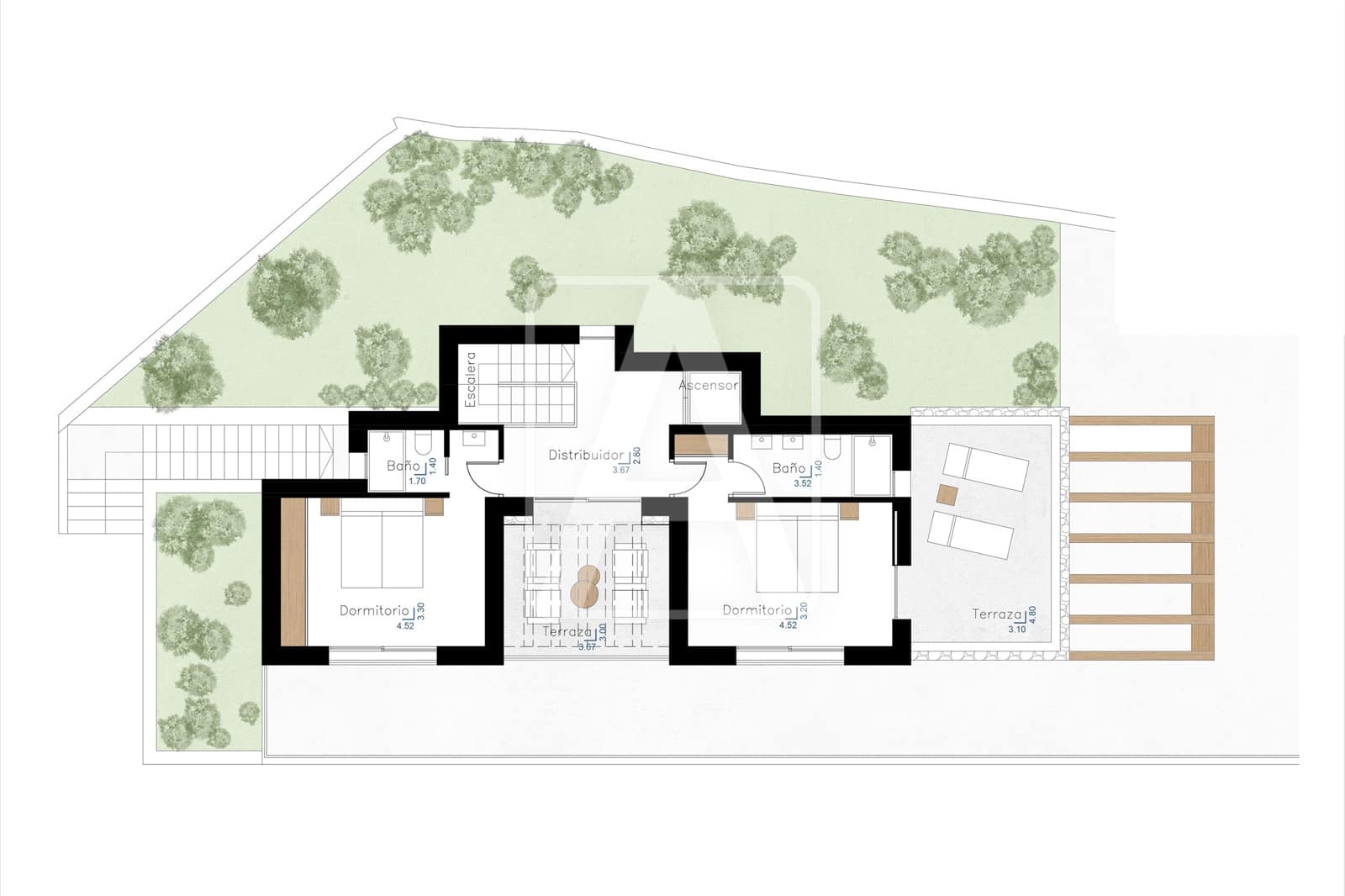 3 makuuhuone Huvila myytävänä paikassa Benissa mukana uima-altaan 
autotalli - 1 595 000 € (Ref: 7329123)