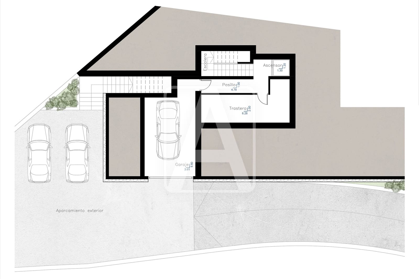 3 makuuhuone Huvila myytävänä paikassa Benissa mukana uima-altaan 
autotalli - 1 595 000 € (Ref: 7329123)