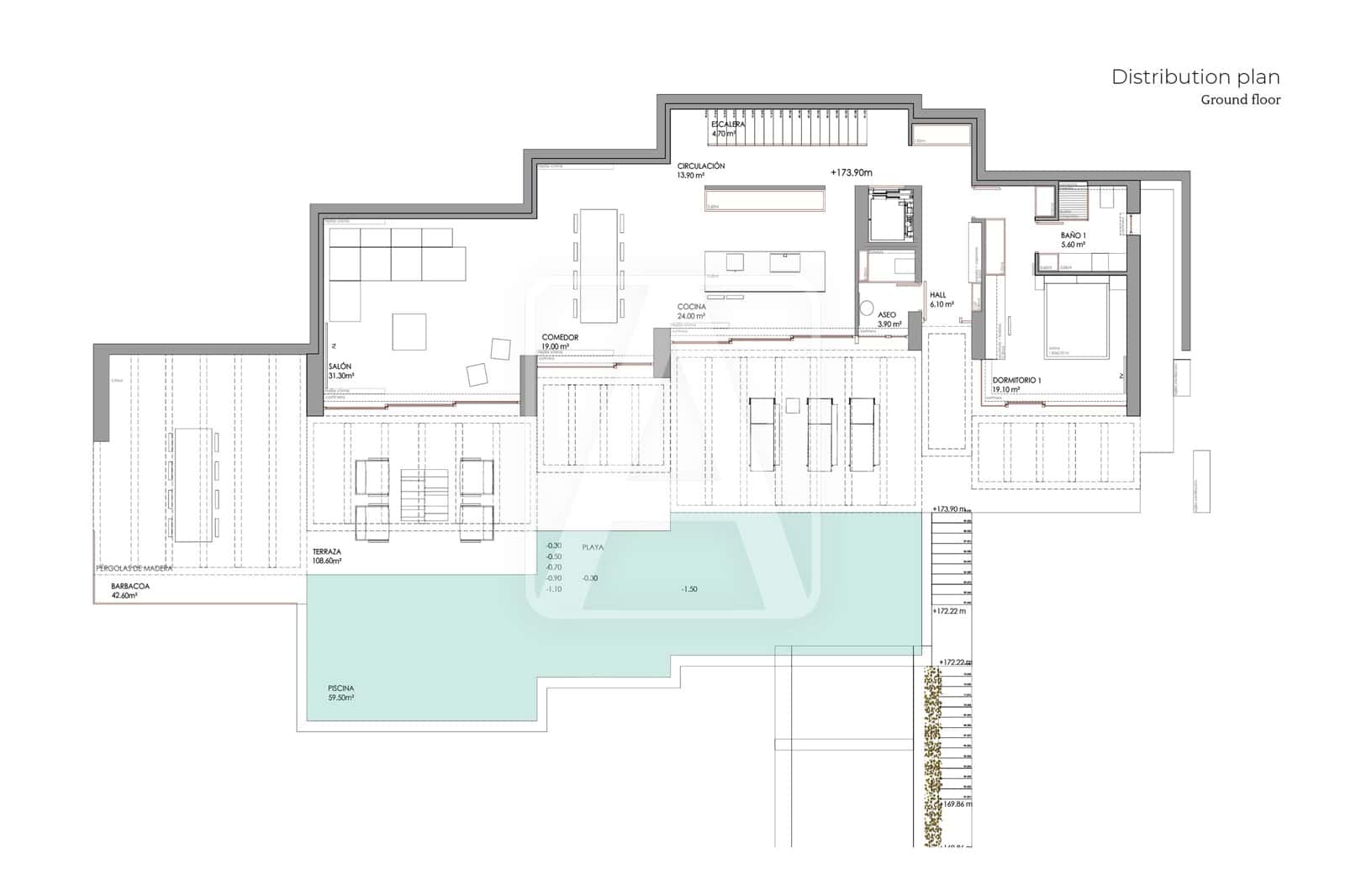 4 camera da letto Villa in vendita in Benissa con piscina garage - 3.900.000 € (Rif: 7331431)