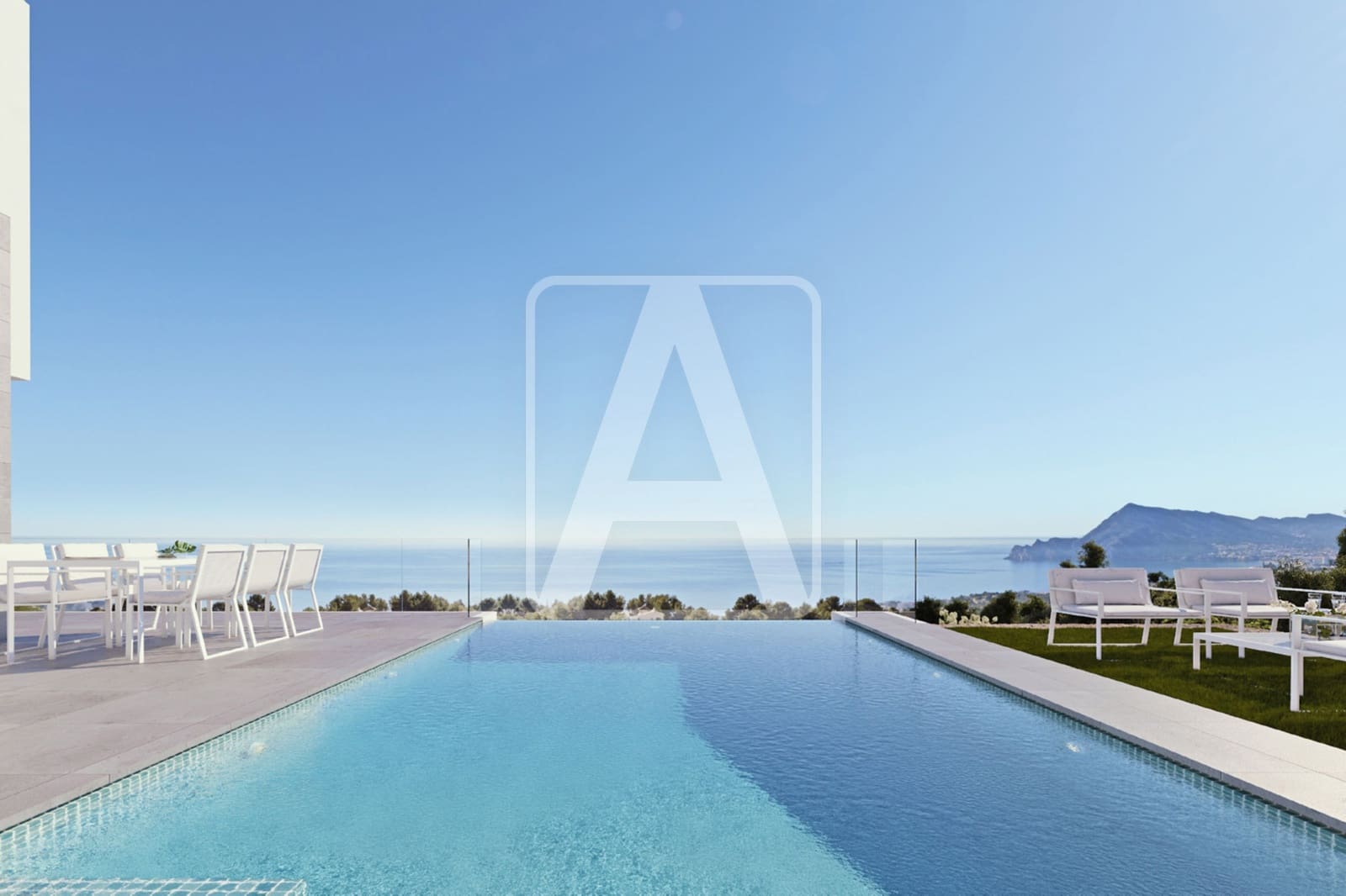 4 bedroom Villa for sale in Altea with pool garage - € 2,089,000 (Ref: 7384823)