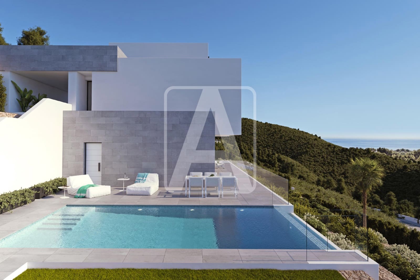 4 bedroom Villa for sale in Altea with pool garage - € 2,089,000 (Ref: 7384823)
