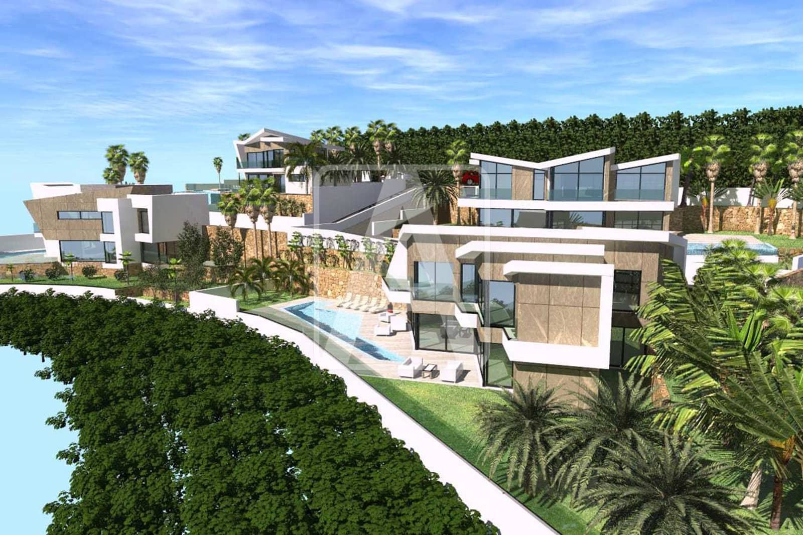 Chalet de 4 habitaciones en Calpe / Calp en venta con piscina garaje - 1.400.000 € (Ref: 7393534)