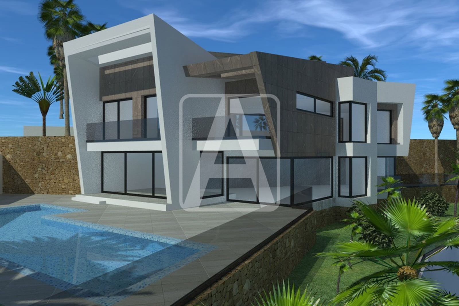 Chalet de 4 habitaciones en Calpe / Calp en venta con piscina garaje - 1.400.000 € (Ref: 7393534)