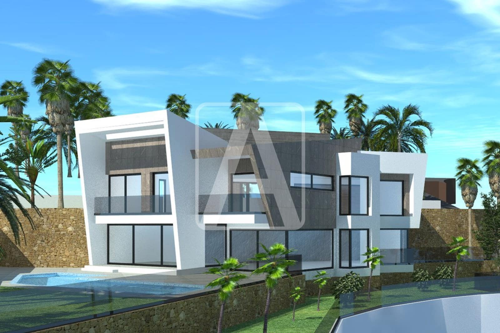 Chalet de 4 habitaciones en Calpe / Calp en venta con piscina garaje - 1.400.000 € (Ref: 7393534)