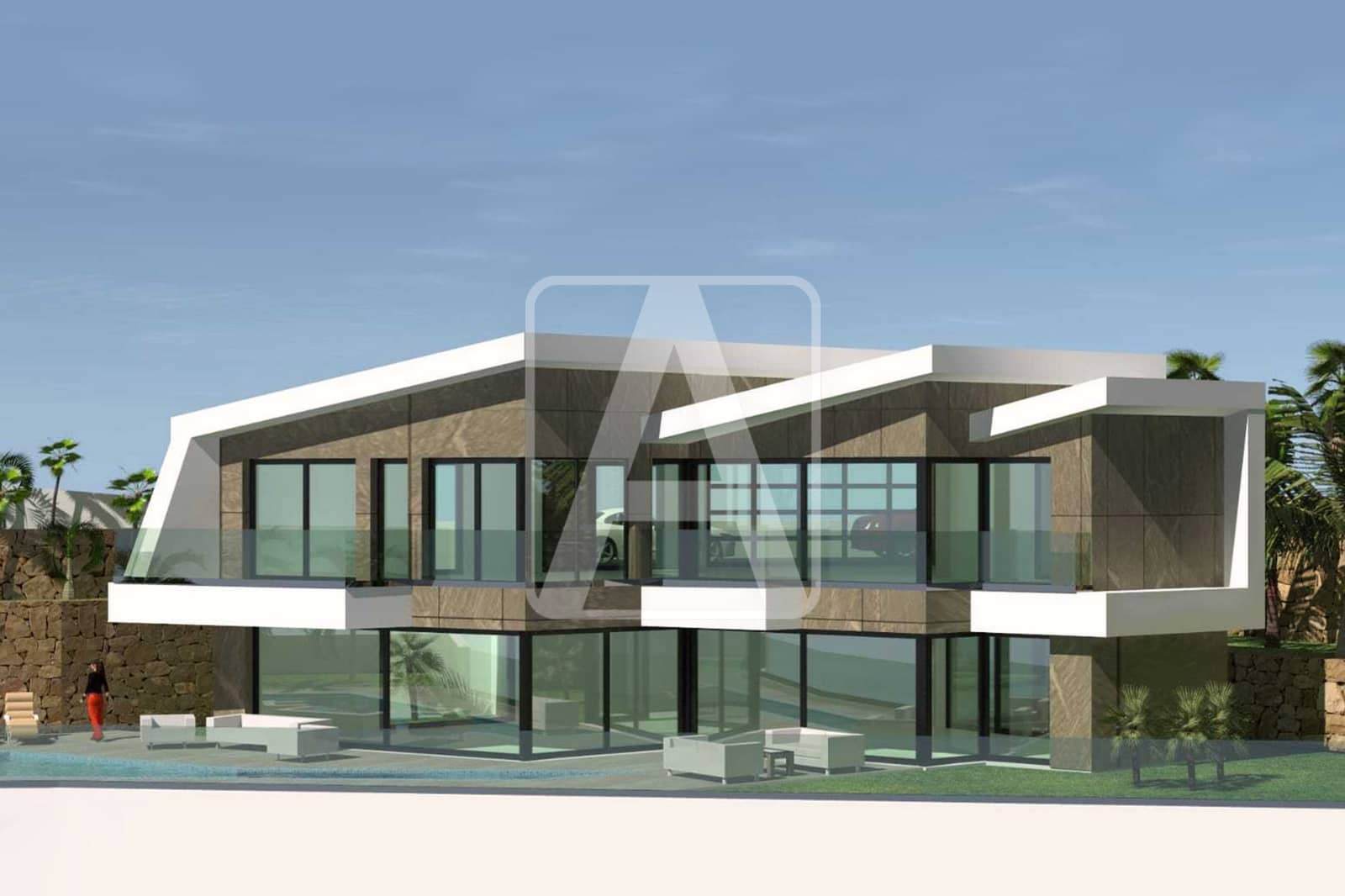 Chalet de 4 habitaciones en Calpe / Calp en venta con piscina garaje - 1.400.000 € (Ref: 7393534)