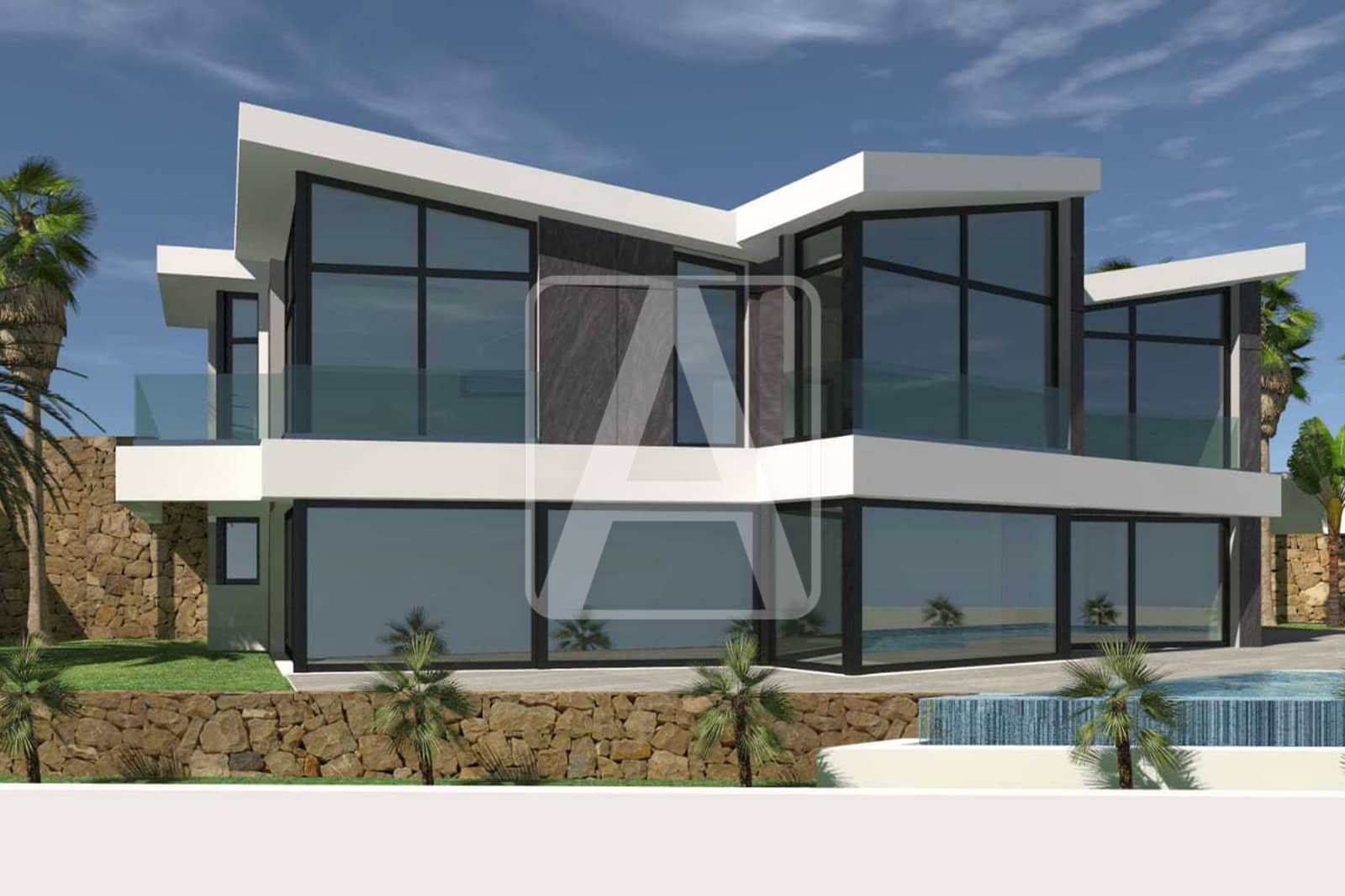 Chalet de 4 habitaciones en Calpe / Calp en venta con piscina garaje - 1.400.000 € (Ref: 7393534)