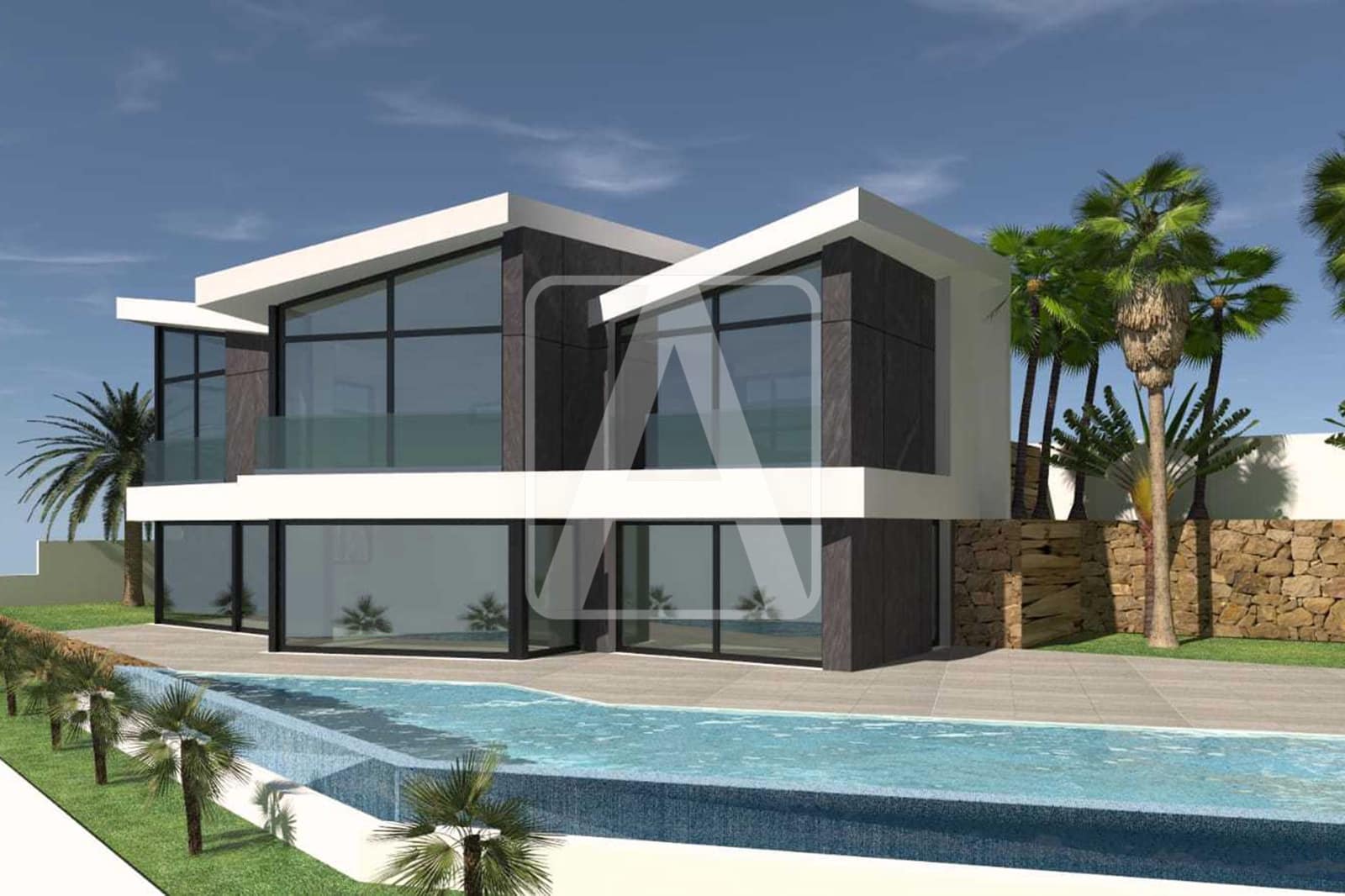 Chalet de 4 habitaciones en Calpe / Calp en venta con piscina garaje - 1.400.000 € (Ref: 7393534)