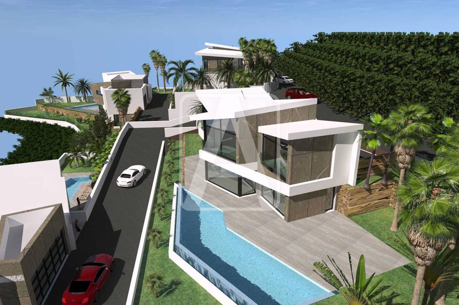 Chalet de 4 habitaciones en Calpe / Calp en venta con piscina garaje - 1.400.000 € (Ref: 7393534)