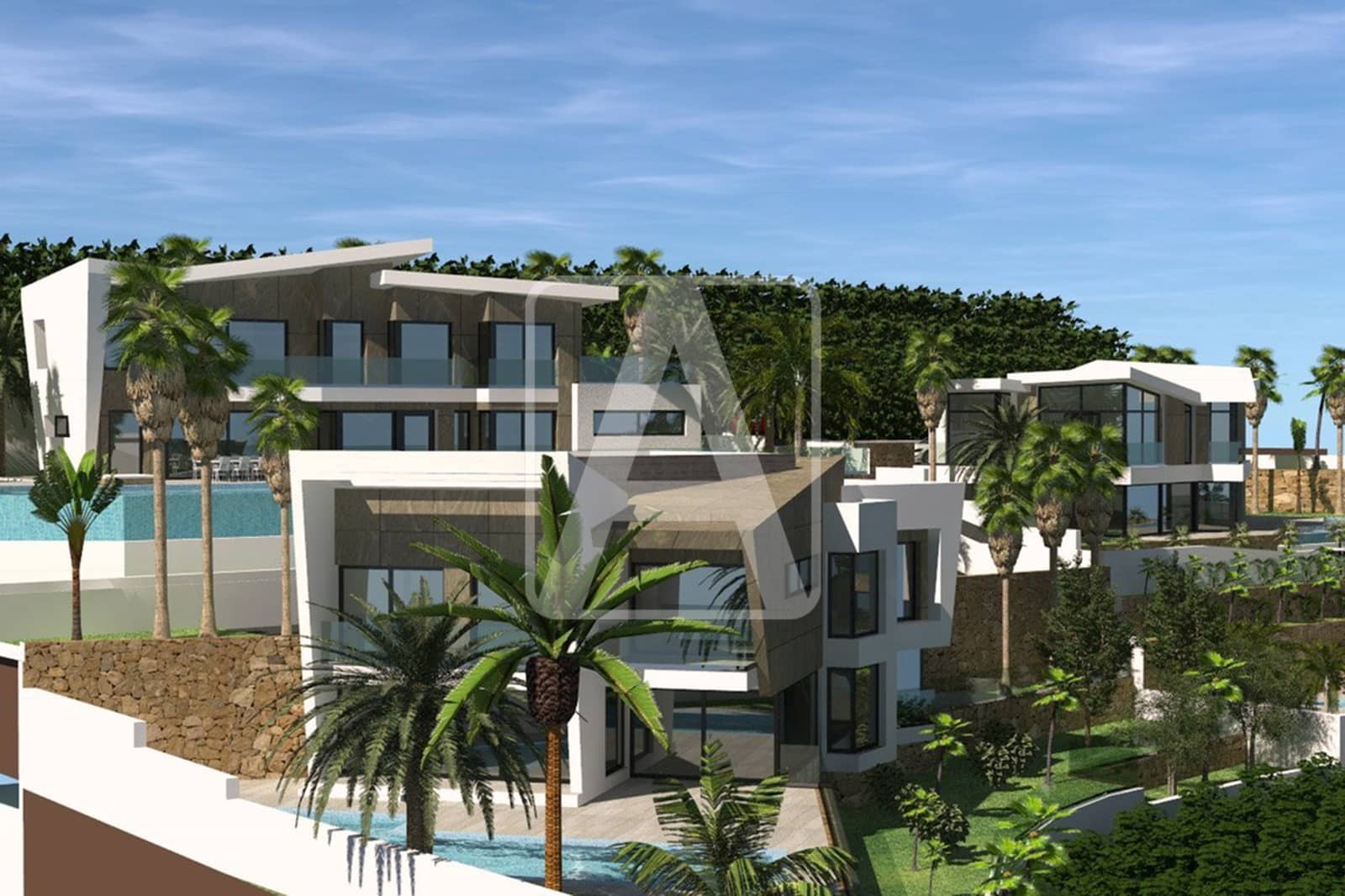 Chalet de 4 habitaciones en Calpe / Calp en venta con piscina garaje - 1.400.000 € (Ref: 7393534)
