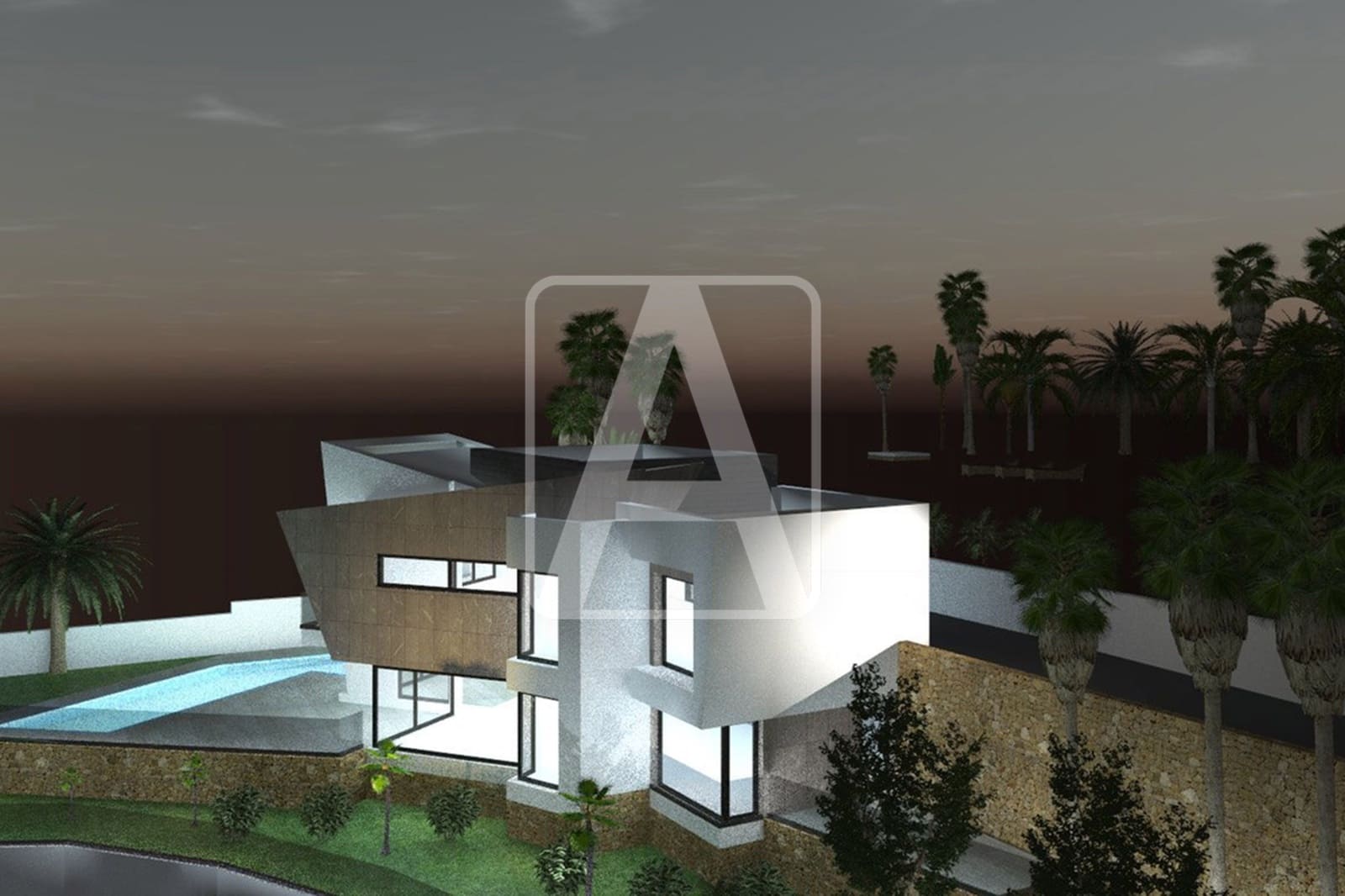 Chalet de 4 habitaciones en Calpe / Calp en venta con piscina garaje - 1.400.000 € (Ref: 7393534)