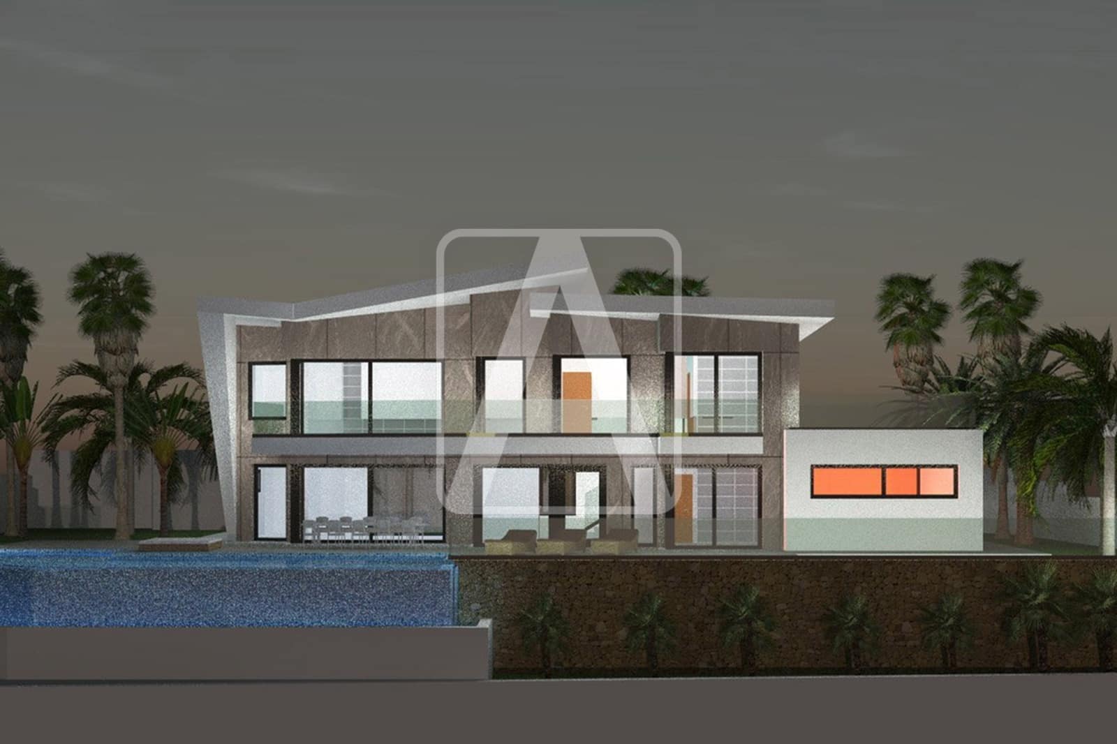 Chalet de 4 habitaciones en Calpe / Calp en venta con piscina garaje - 1.400.000 € (Ref: 7393534)