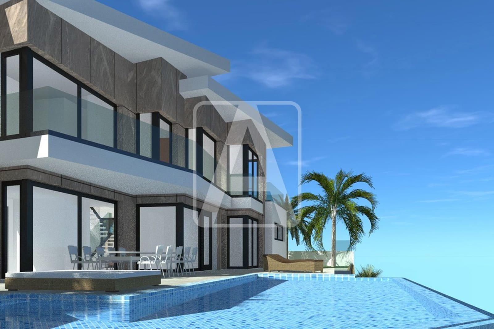 Chalet de 4 habitaciones en Calpe / Calp en venta con piscina garaje - 1.400.000 € (Ref: 7393534)