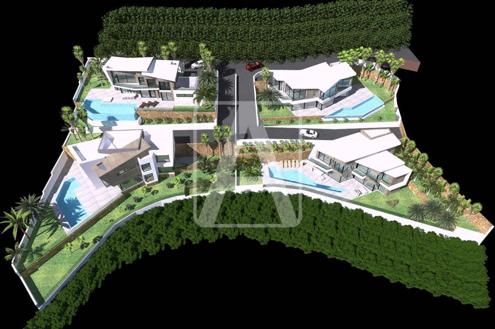 Chalet de 4 habitaciones en Calpe / Calp en venta con piscina garaje - 1.400.000 € (Ref: 7393534)