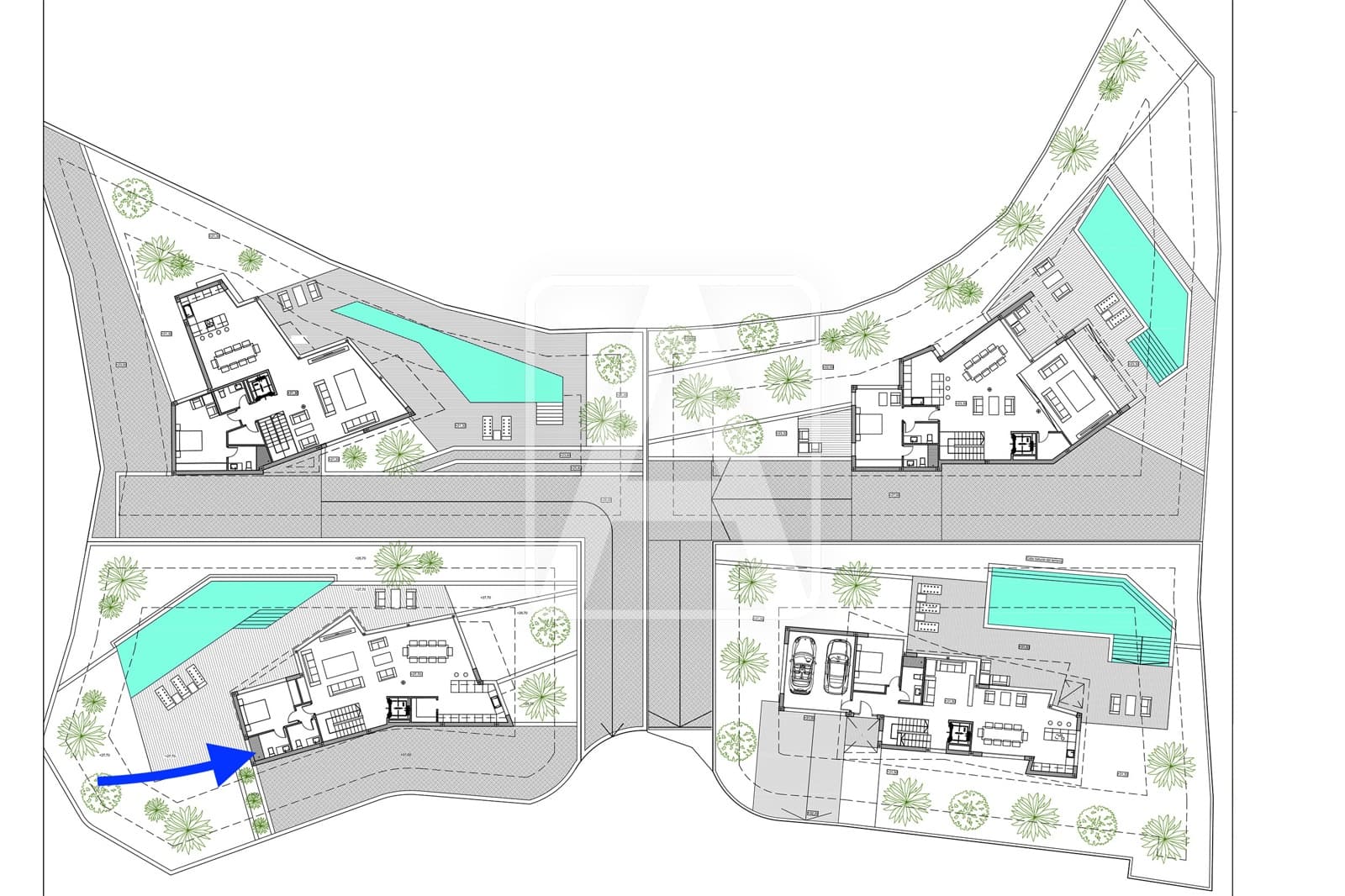 Chalet de 4 habitaciones en Calpe / Calp en venta con piscina garaje - 1.400.000 € (Ref: 7393534)