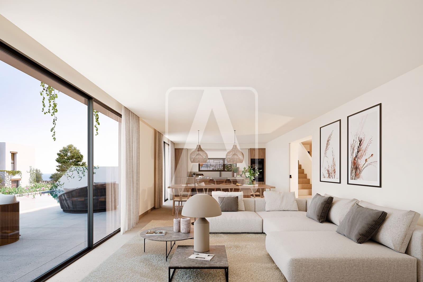 Chalet de 3 habitaciones en Moraira en venta con piscina garaje - 1.690.000 € (Ref: 7393538)