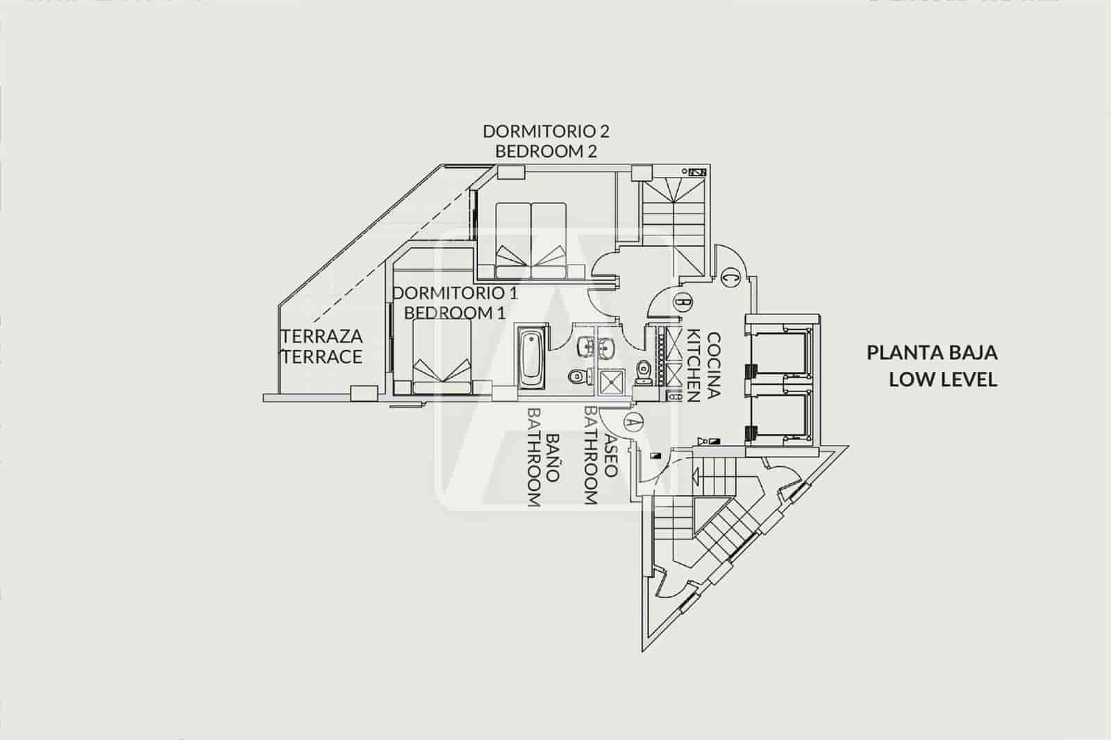 3 sovrum Lägenhet till salu i Calpe / Calp med pool garage - 899 000 € (Ref: 7427724)