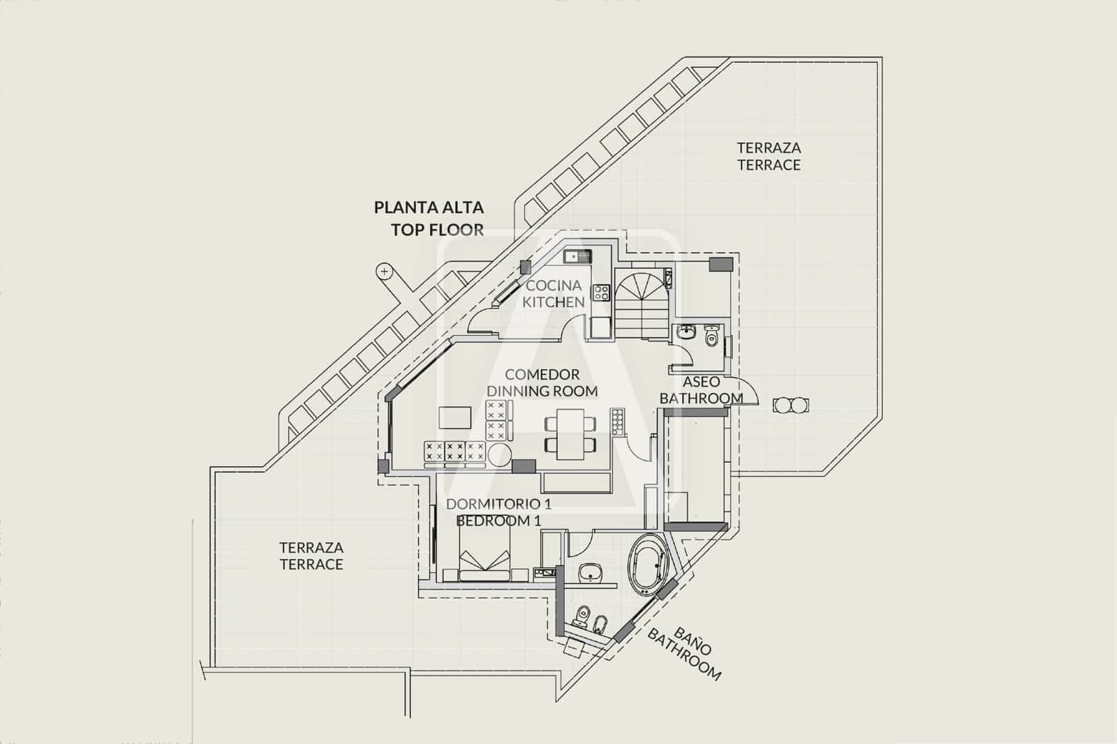 3 bedroom Apartment for sale in Calpe / Calp with pool - € 689,000 (Ref: 7427726)