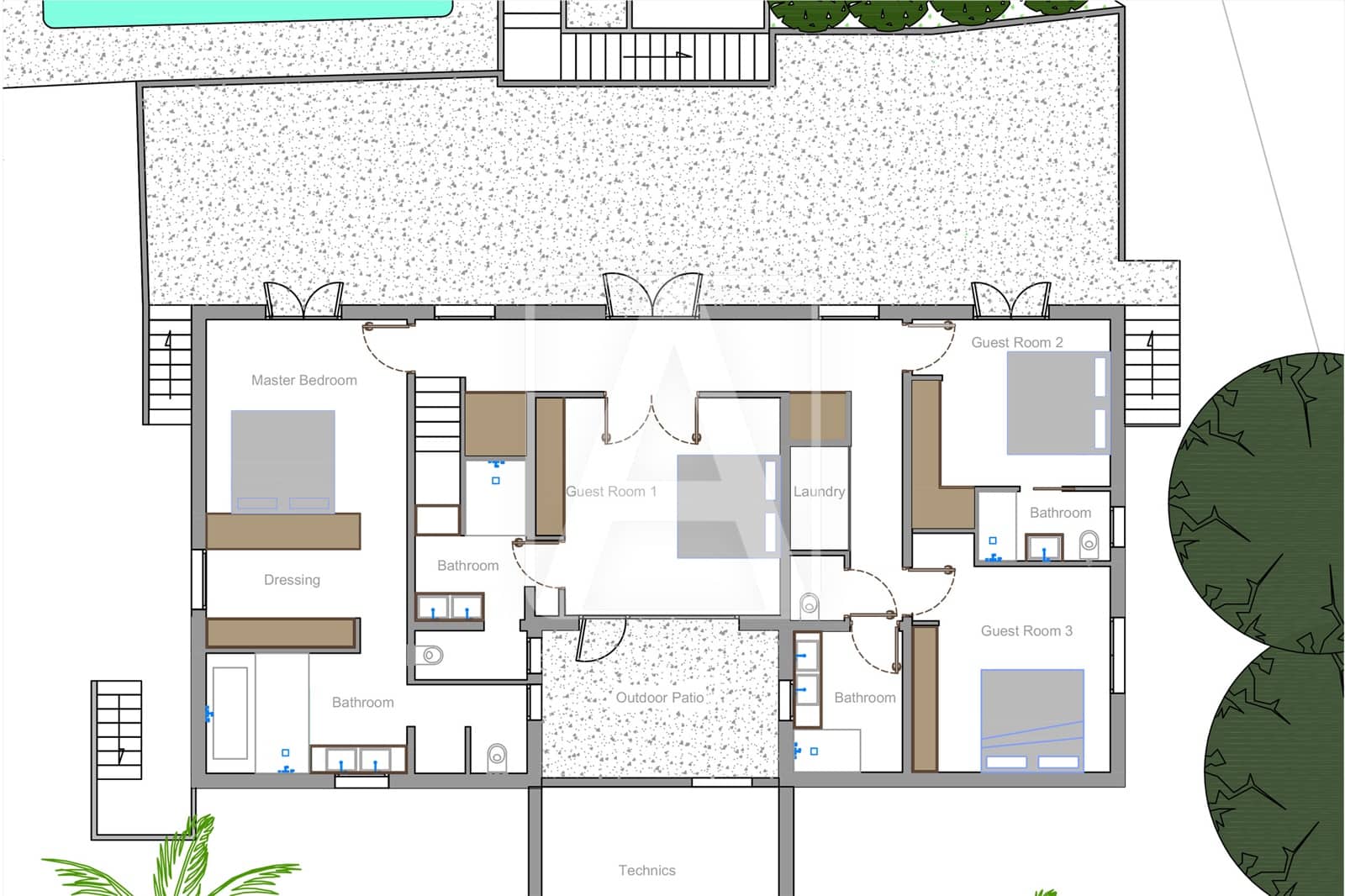 4 soverom Villa til salgs i Moraira med svømmebasseng garasje - € 1 550 000 (Ref: 7427729)