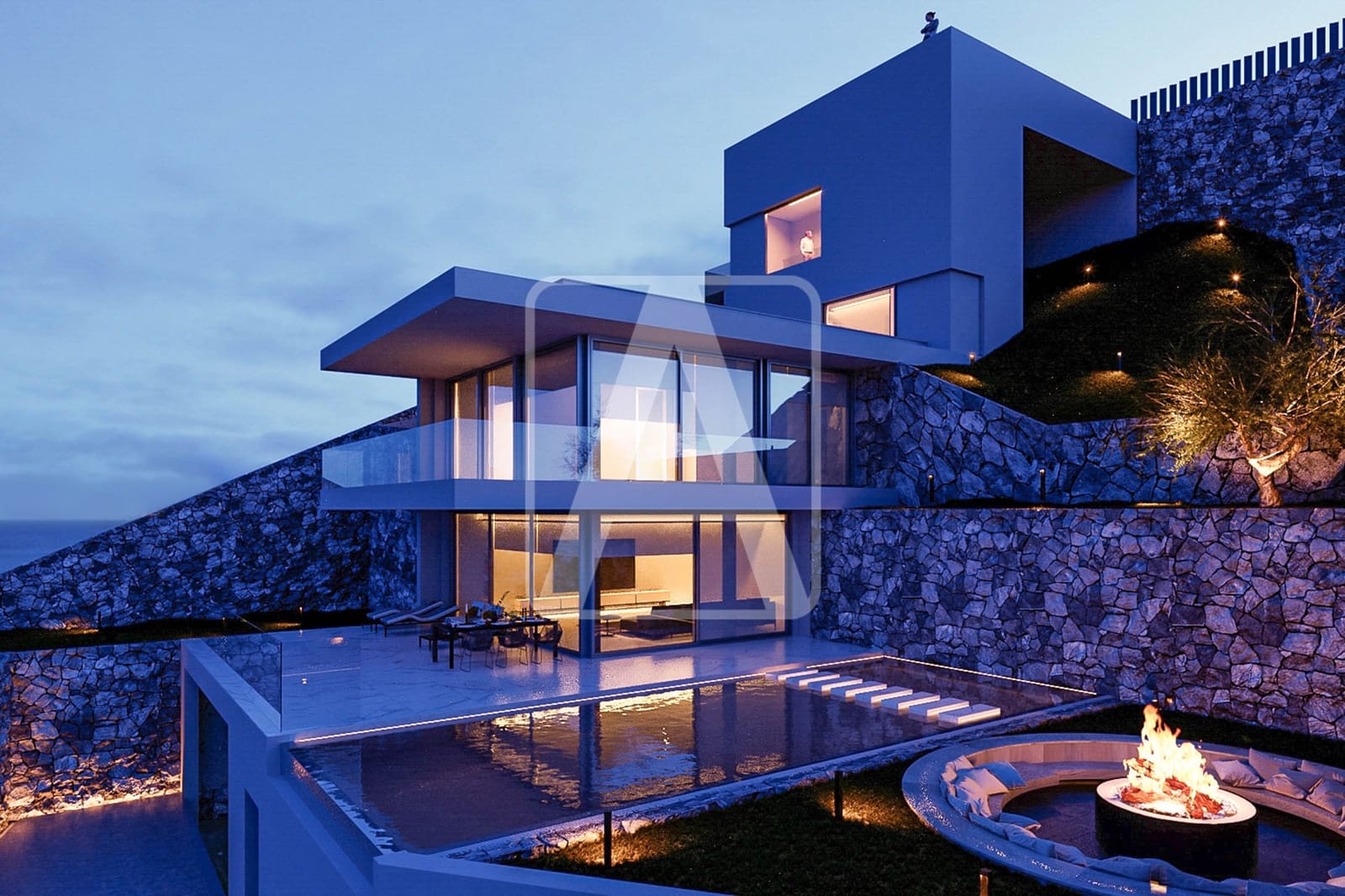 3 chambre Villa/Maison à vendre à Calpe / Calp avec piscine garage - 2 600 000 € (Ref: 7528310)