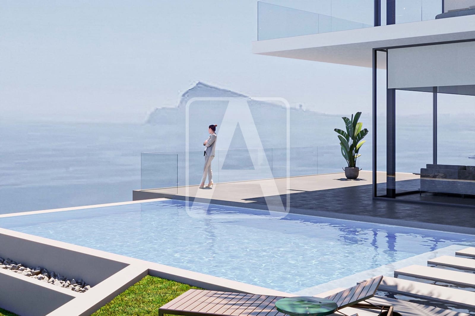 3 chambre Villa/Maison à vendre à Calpe / Calp avec piscine garage - 2 600 000 € (Ref: 7528310)