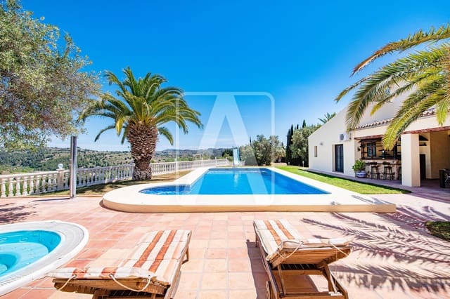 8 chambre Finca/Maison de Campagne à vendre à Benissa avec piscine garage - 995 000 € (Ref: 7555152)