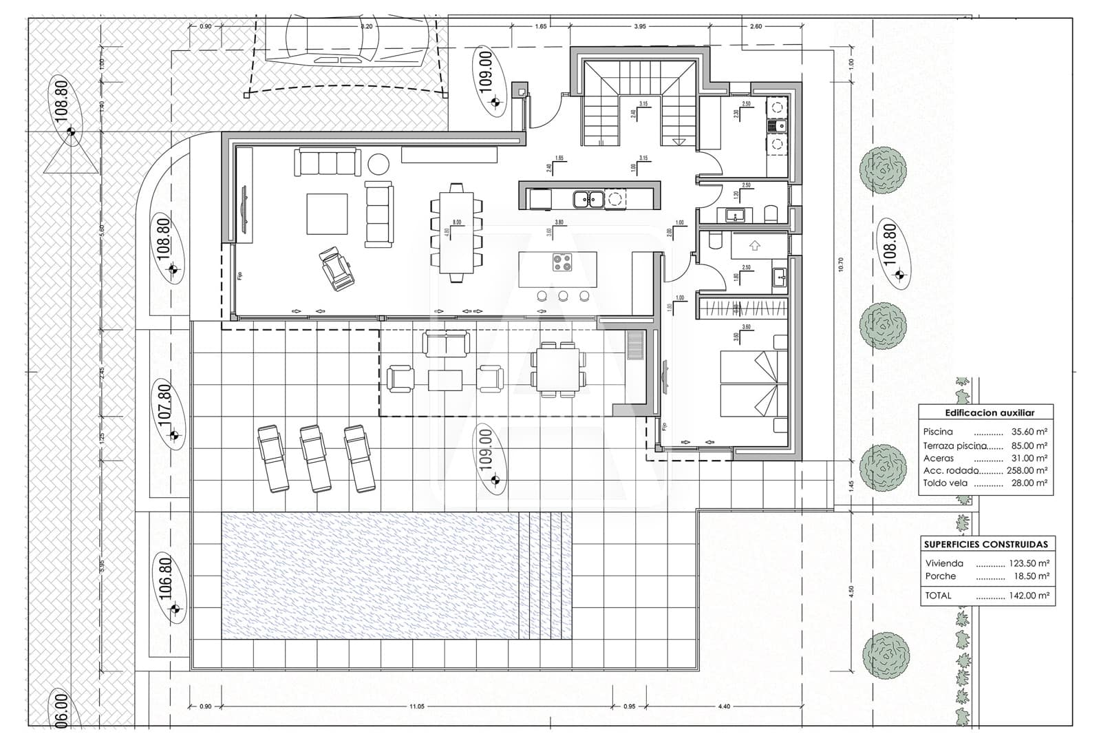 3 sypialnia Willa na sprzedaż w Calpe / Calp z basenem garażem - 1 135 000 € (Ref: 7602518)