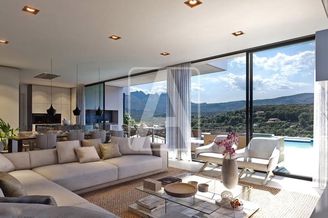 Chalet de 3 habitaciones en Calpe / Calp en venta con piscina garaje - 1.135.000 € (Ref: 7602518)