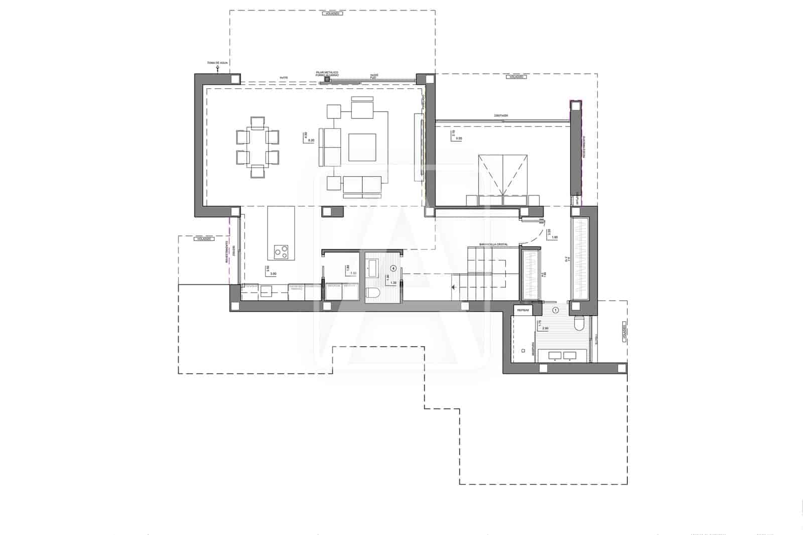 3 chambre Villa/Maison à vendre à Cumbre del Sol avec piscine garage - 2 495 000 € (Ref: 7620089)
