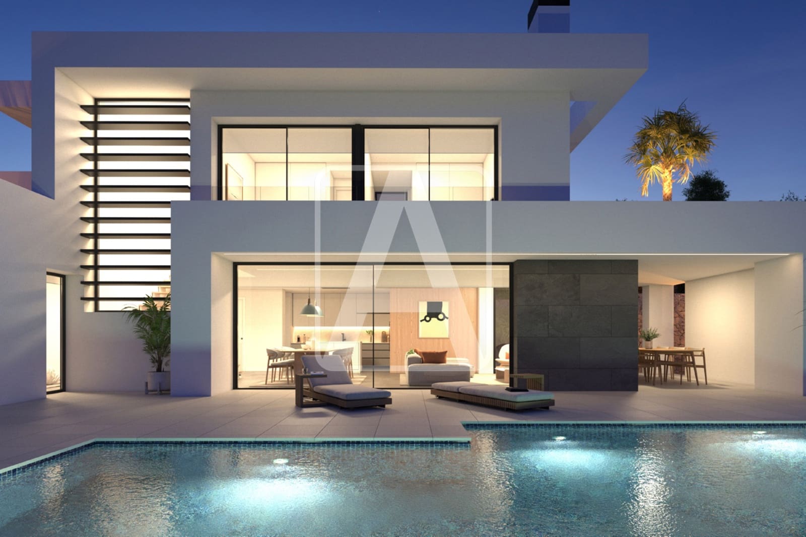 3 slaapkamer Villa te koop in Cumbre del Sol met zwembad garage - € 1.865.000 (Ref: 7634783)