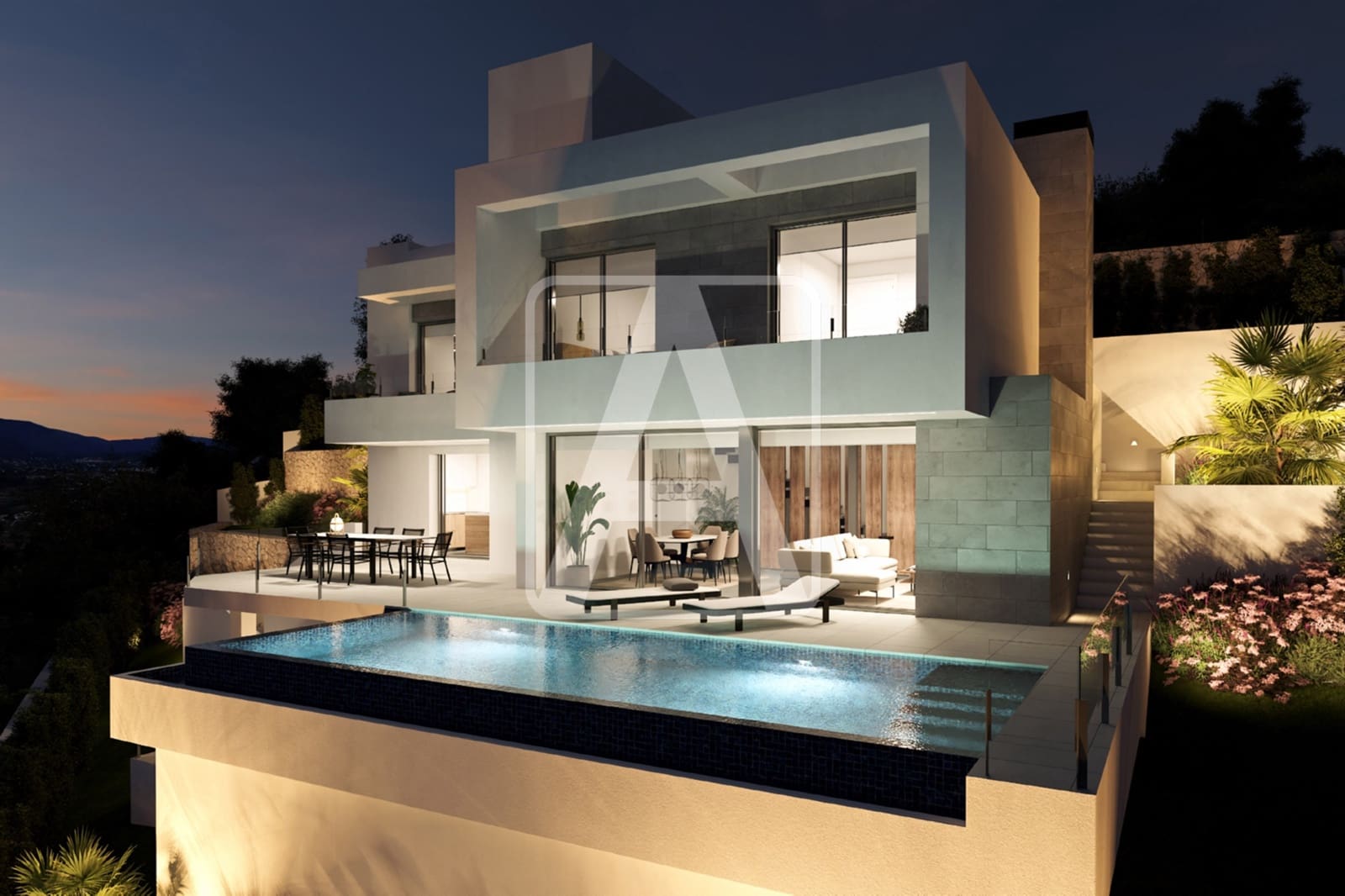 3 soverom Villa til salgs i Cumbre del Sol med svømmebasseng garasje - € 1 989 500 (Ref: 7634784)