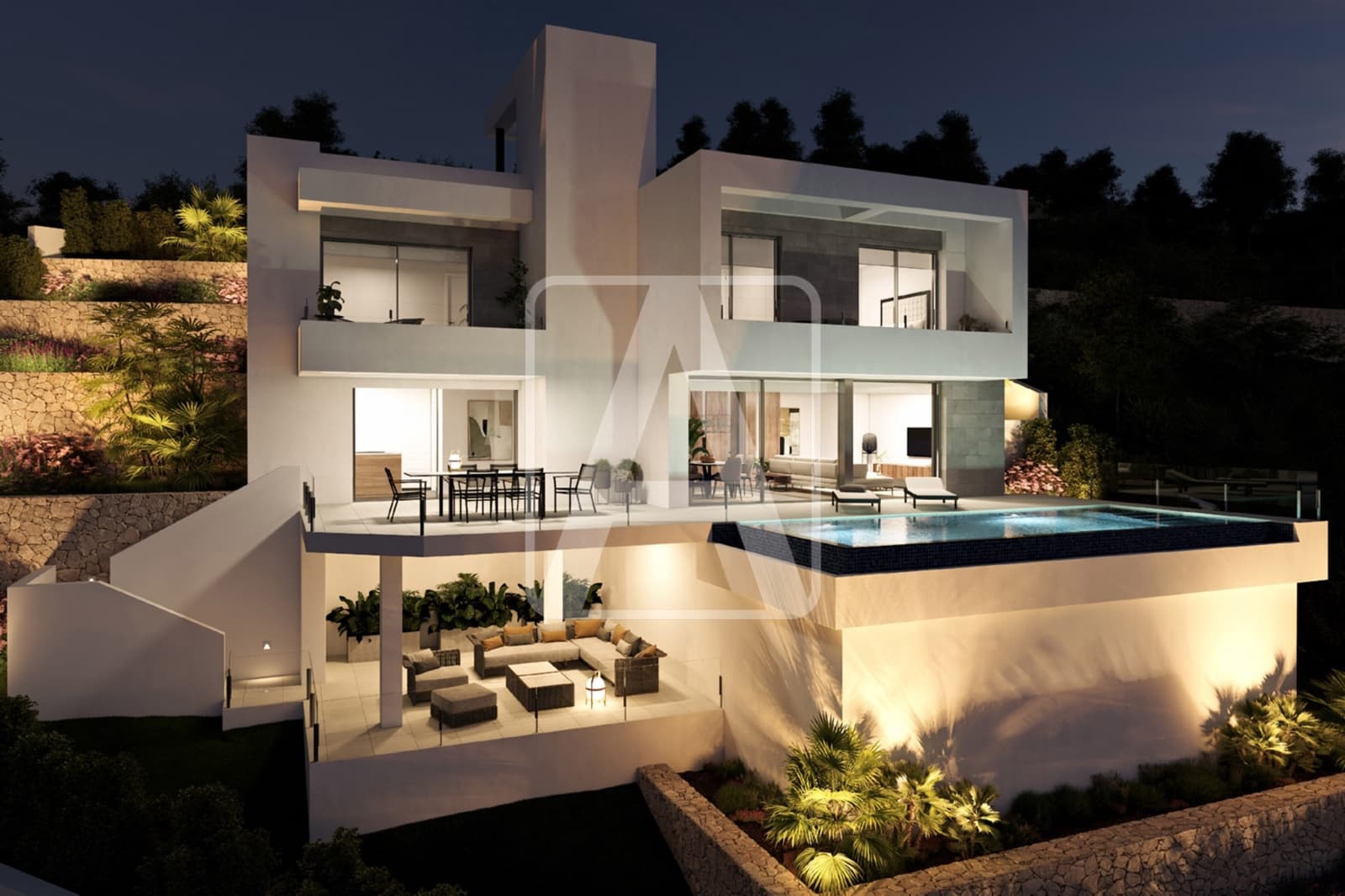 3 soverom Villa til salgs i Cumbre del Sol med svømmebasseng garasje - € 1 989 500 (Ref: 7634784)