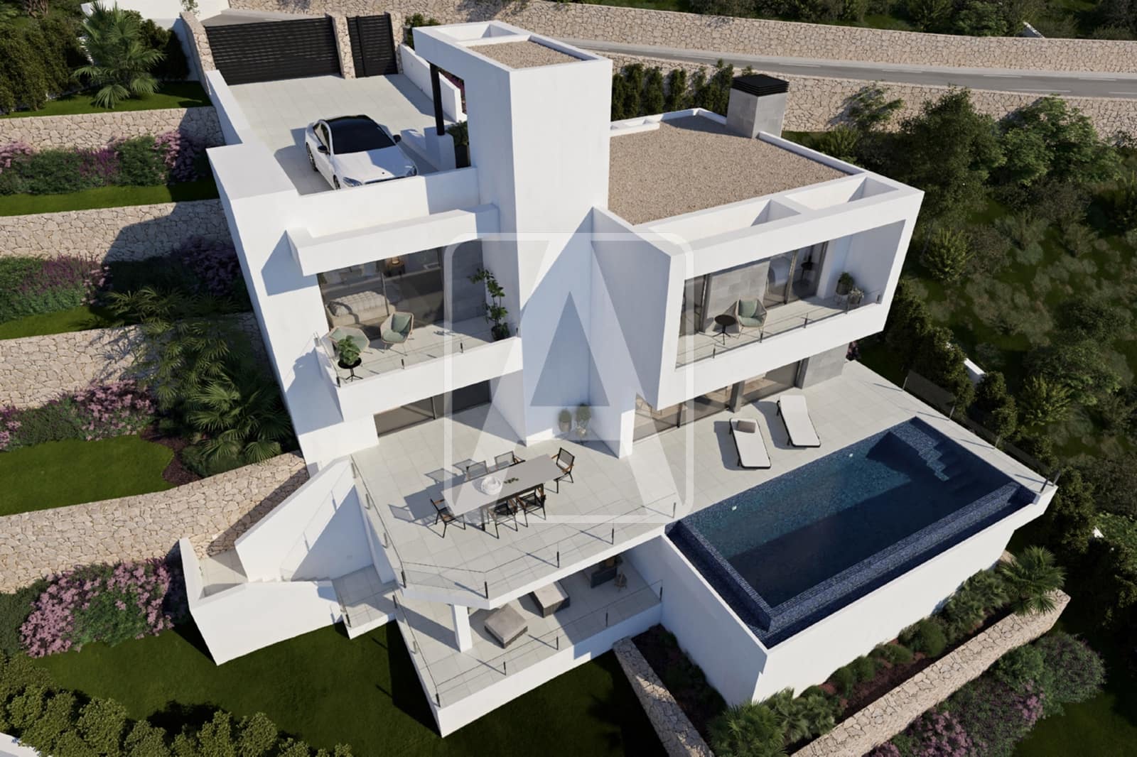 3 soverom Villa til salgs i Cumbre del Sol med svømmebasseng garasje - € 1 989 500 (Ref: 7634784)