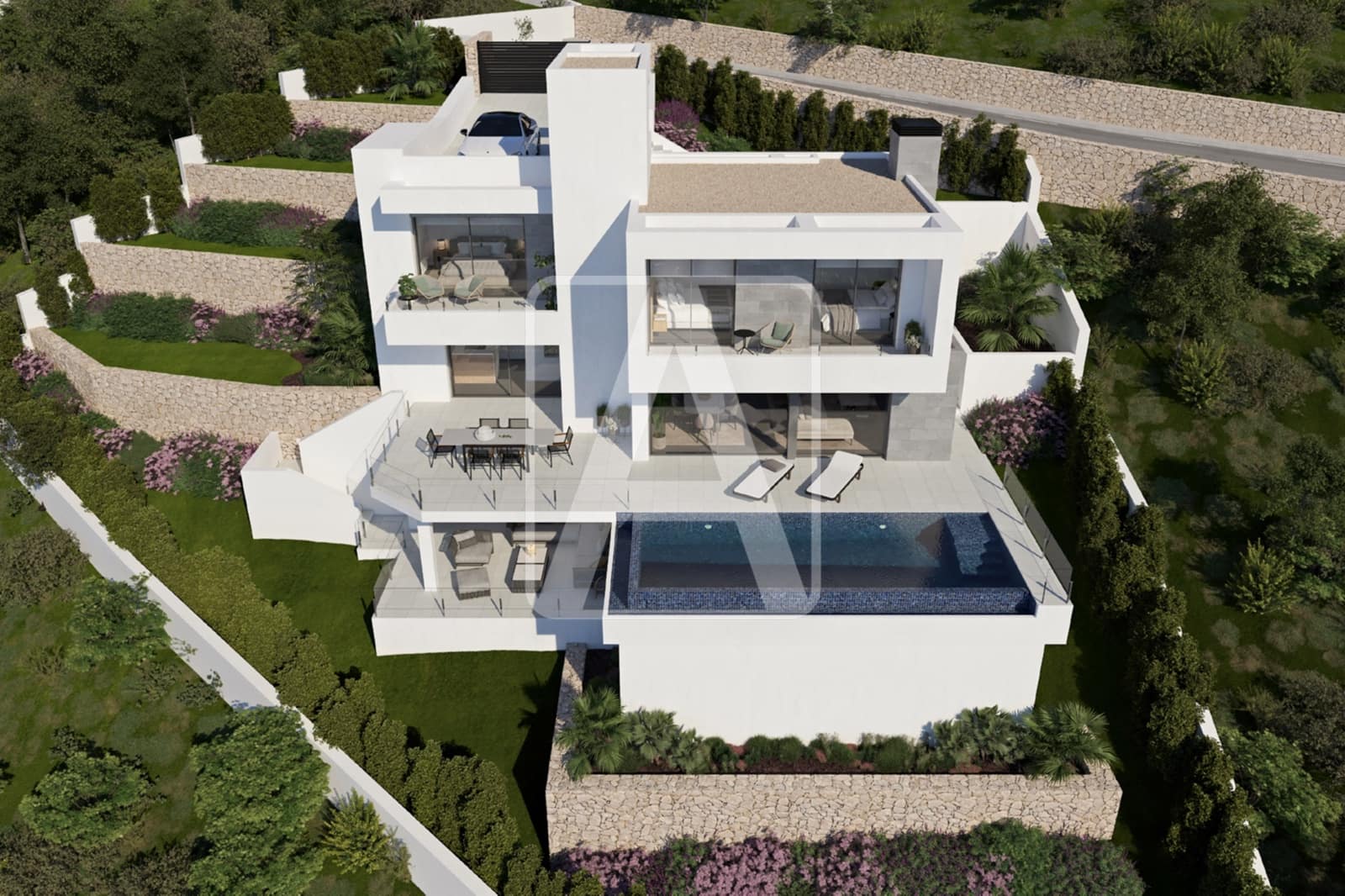 3 soverom Villa til salgs i Cumbre del Sol med svømmebasseng garasje - € 1 989 500 (Ref: 7634784)