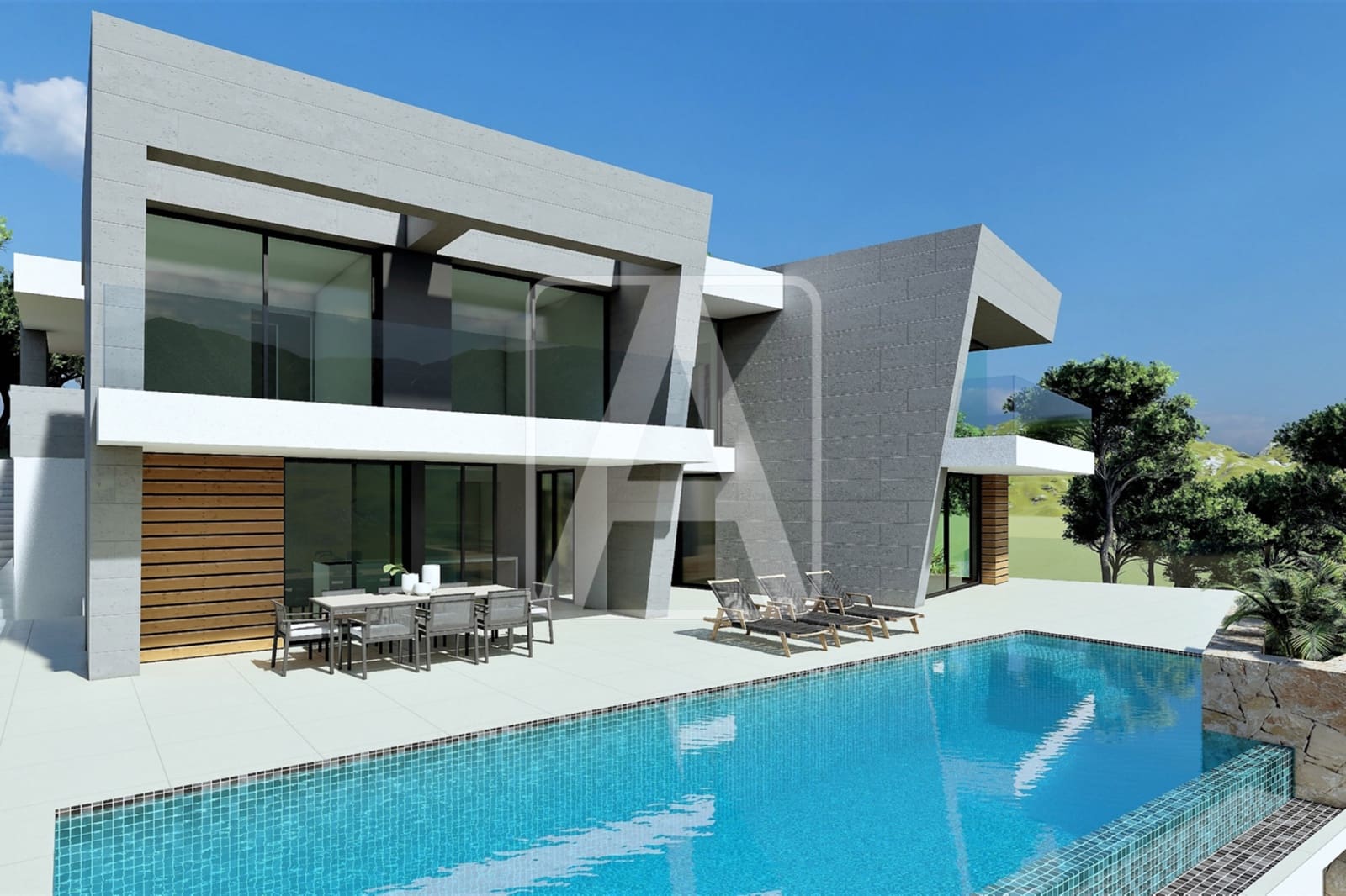 3 slaapkamer Villa te koop in Cumbre del Sol met zwembad garage - € 2.450.000 (Ref: 7642760)