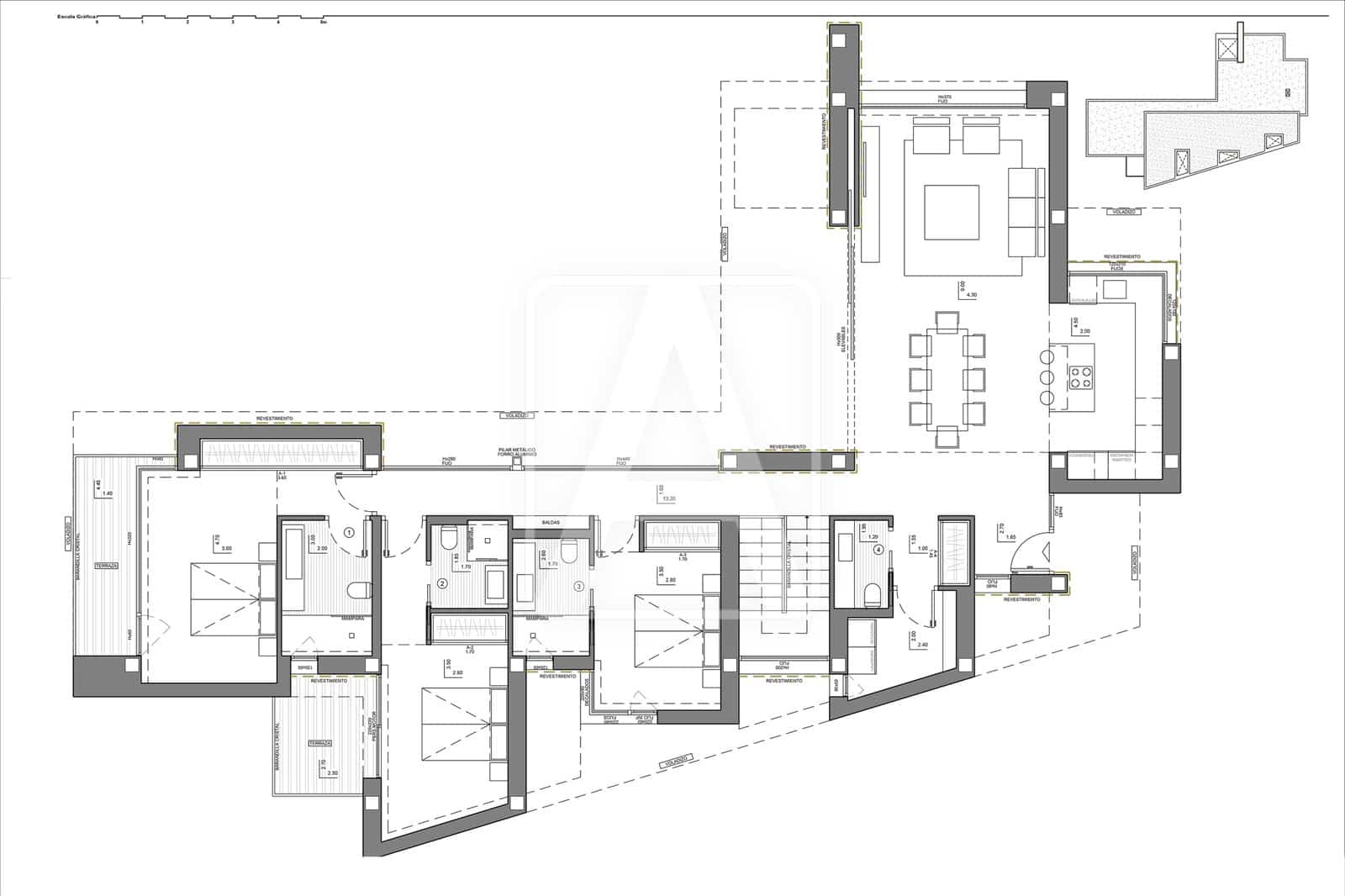 3 slaapkamer Villa te koop in Cumbre del Sol met zwembad garage - € 2.073.000 (Ref: 7642762)