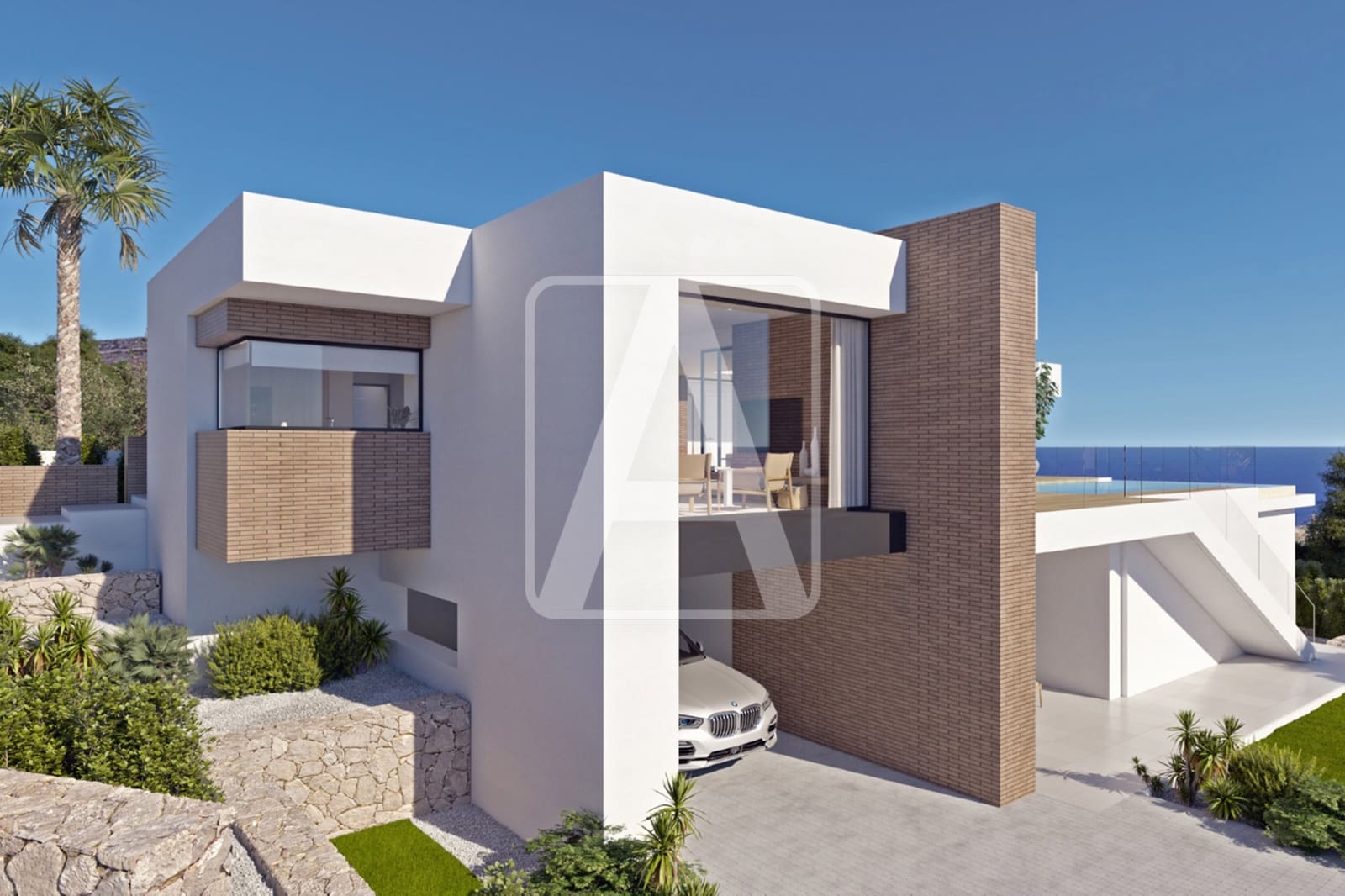 3 slaapkamer Villa te koop in Cumbre del Sol met zwembad garage - € 2.073.000 (Ref: 7642762)