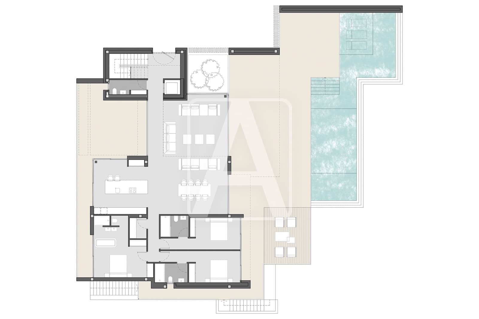 4 bedroom Villa for sale in Moraira with pool garage - € 3,500,000 (Ref: 7819988)